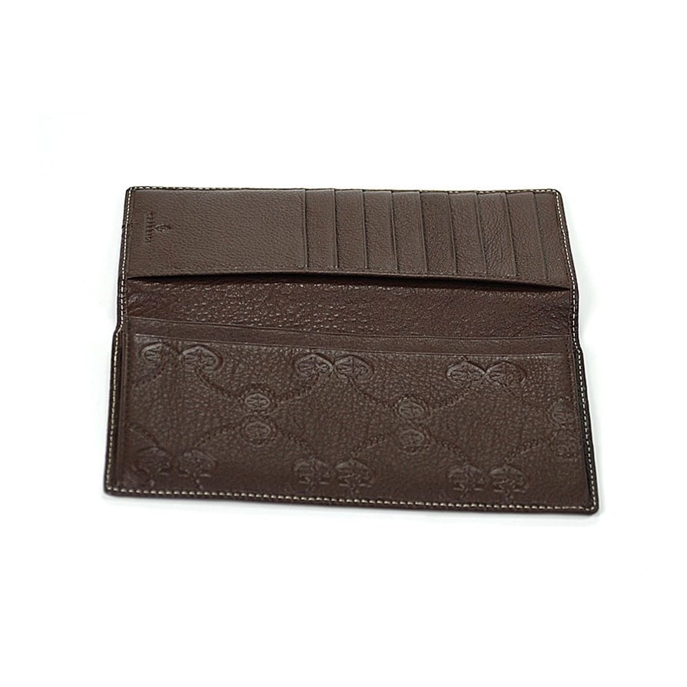 Charriol Escapade VI Brown Stamped Wallet SLGSTAMCO.44.9010