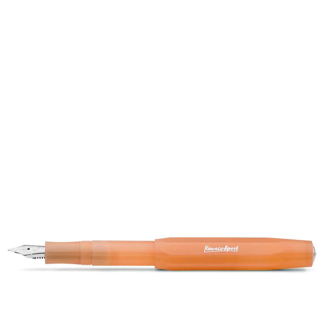 Kaweco Frosted Sport Fountain Pen Soft Mandarin Fine 10001848