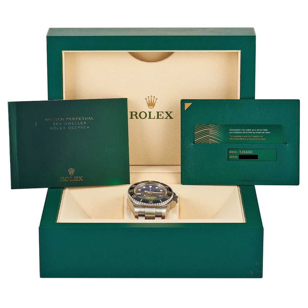 Rolex Sea-Dweller Deepsea Watch 126660