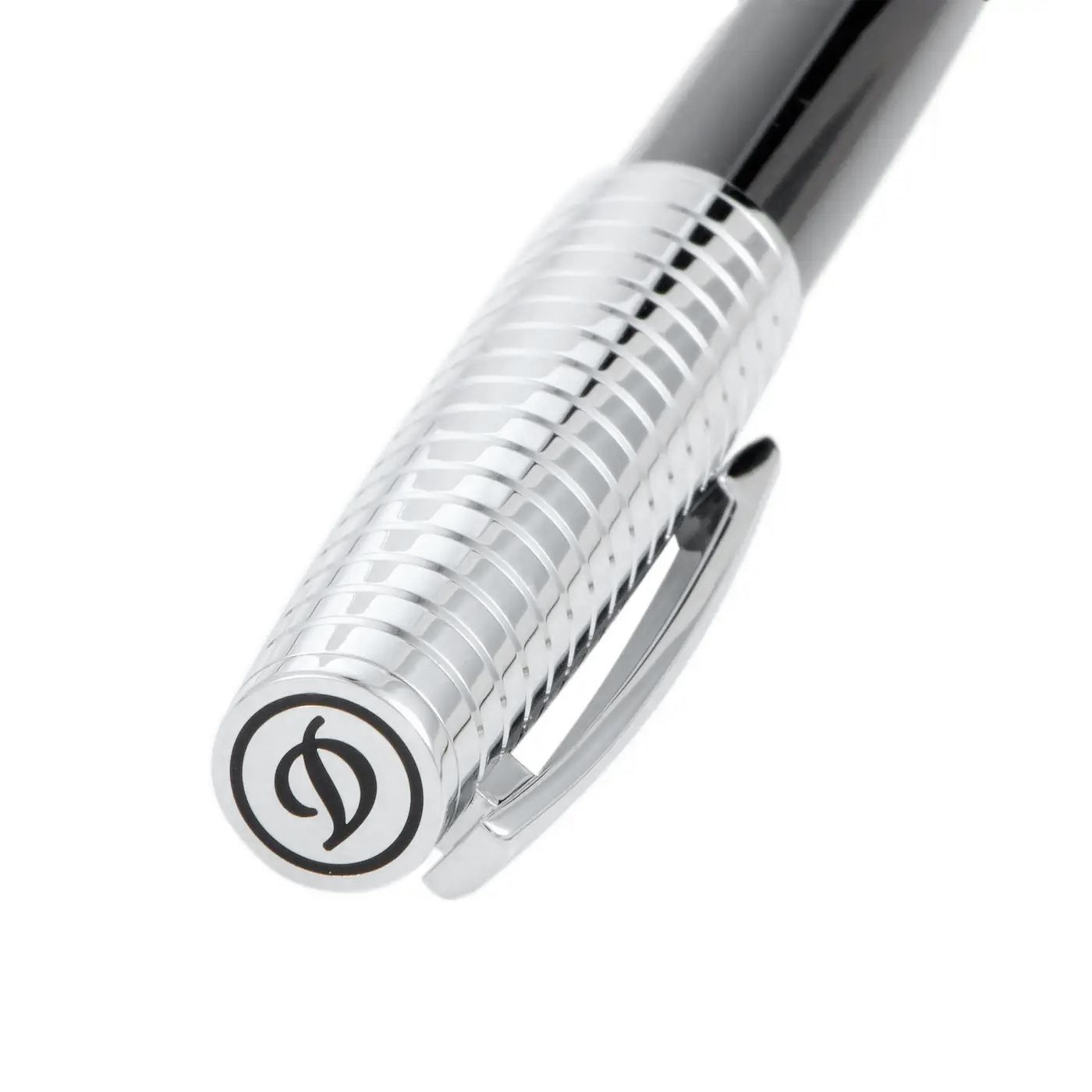 S.T. Dupont Saint Michel Ballpoint Pen in Black Lacquer 440140