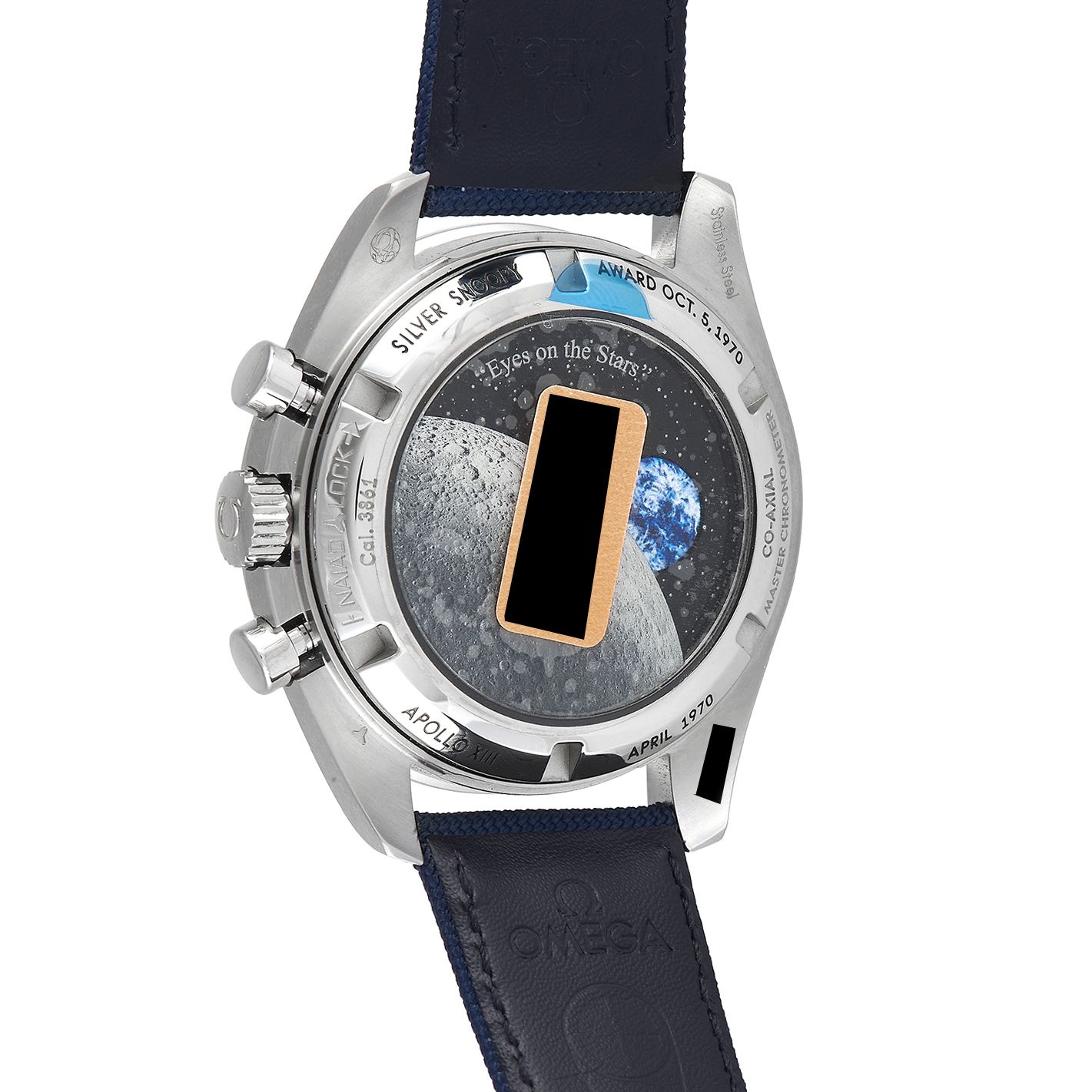 Omega Speedmaster Silver Snoopy Award 50th Anniversary Watch 310.32.42.50.02.001