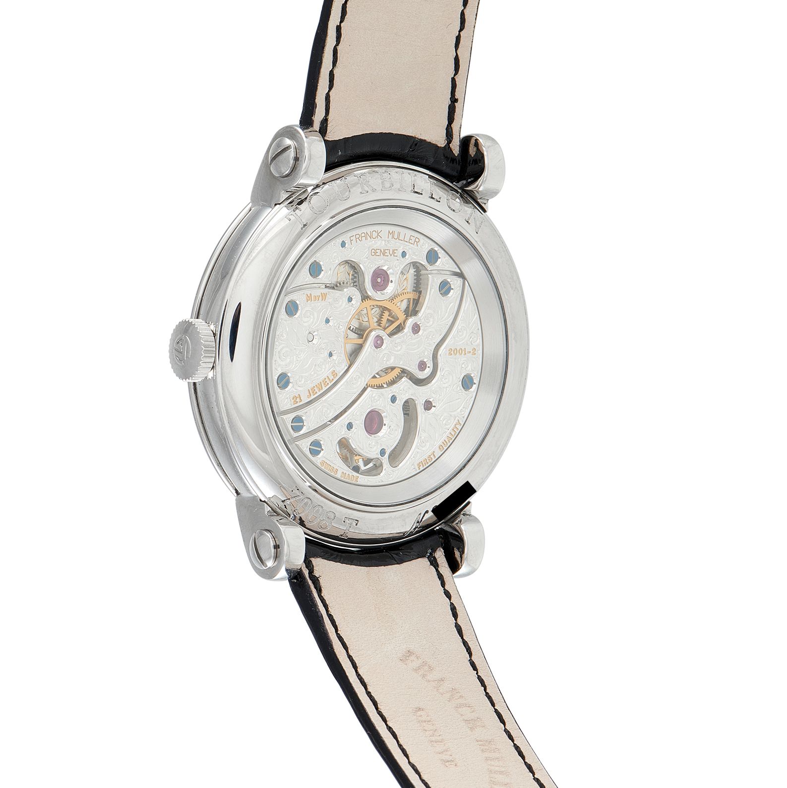 Franck Muller Round Tourbillon Watch 7008 T