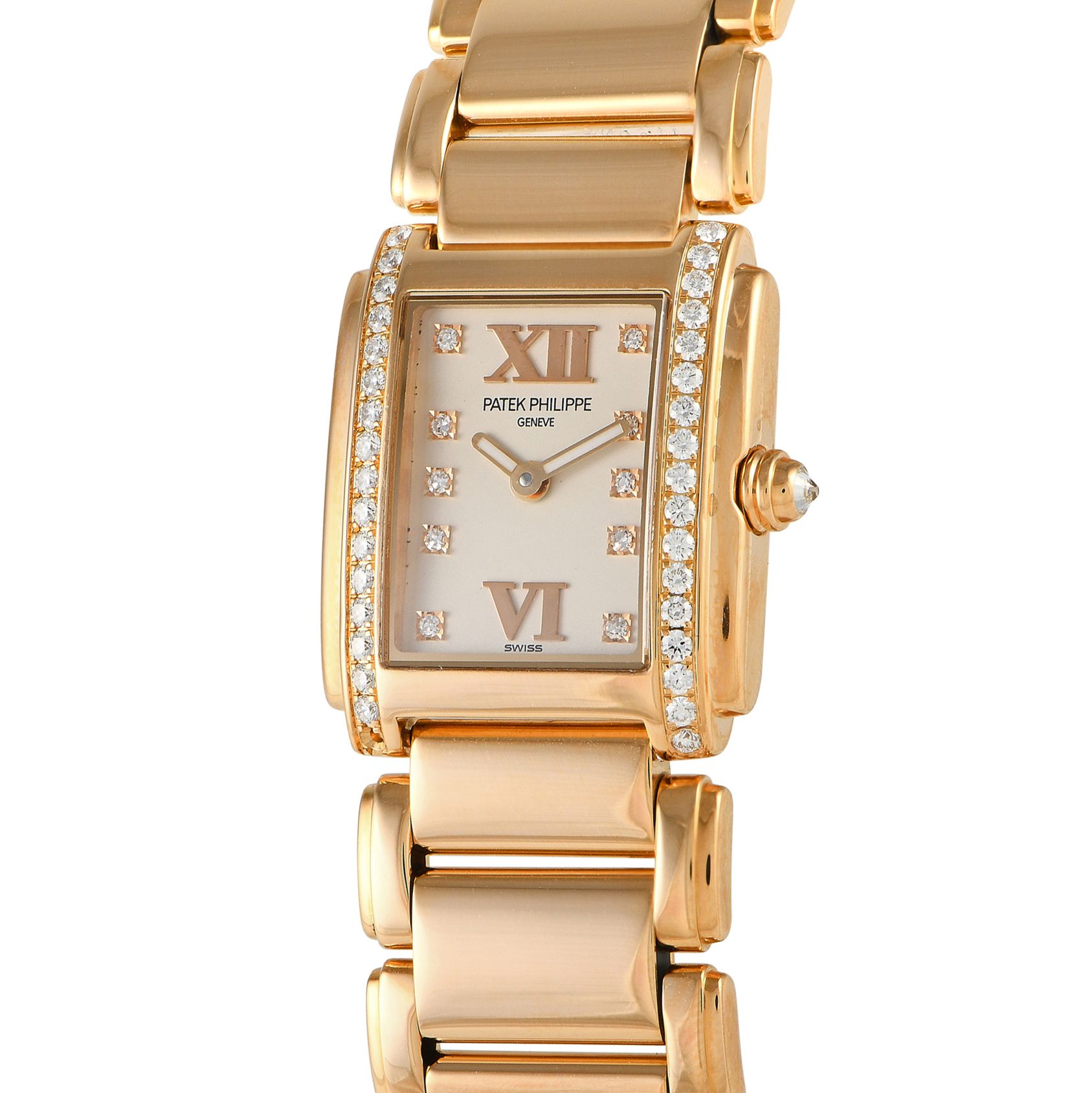 Patek Philippe Twenty-4 Diamond Ladies Watch 4908