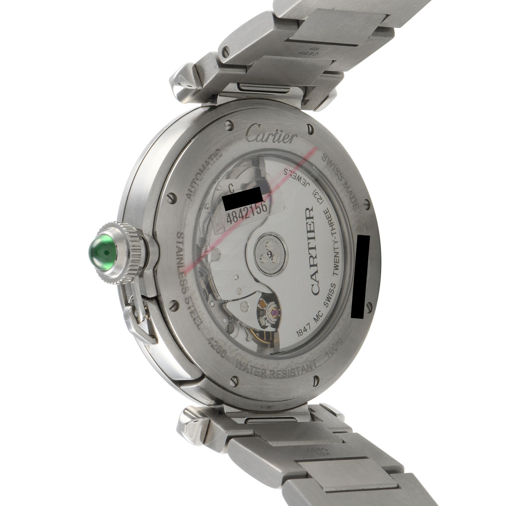 Cartier Pasha Arabic Dial Watch WSPA0022