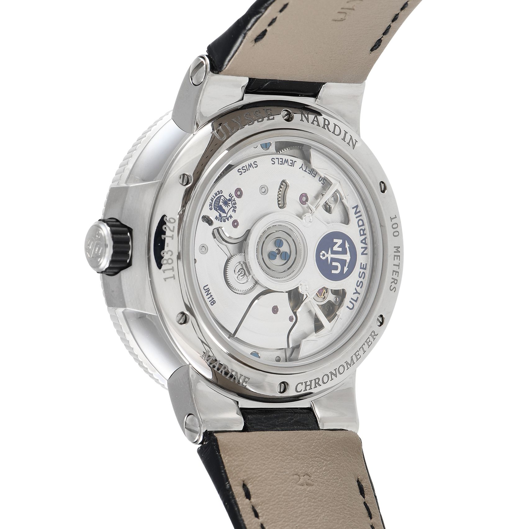 Ulysse Nardin Marine Chronometer Watch 1183-126/42
