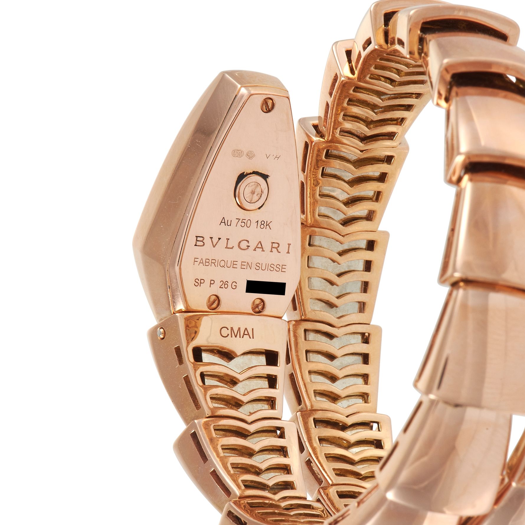 Bvlgari Serpenti Rose Gold Ladies Watch 101788