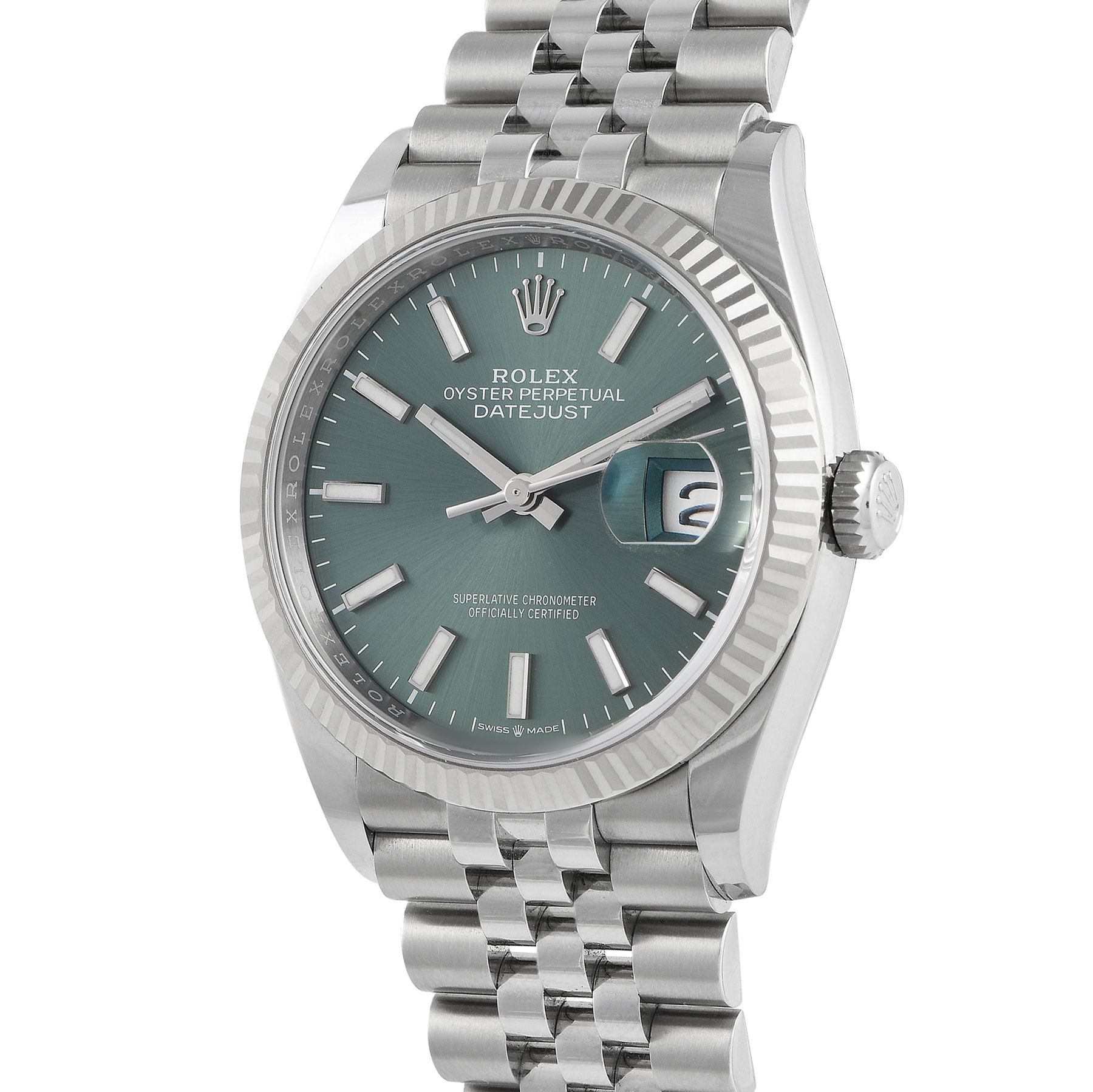Rolex Datejust 36 Mint Green Watch 126234