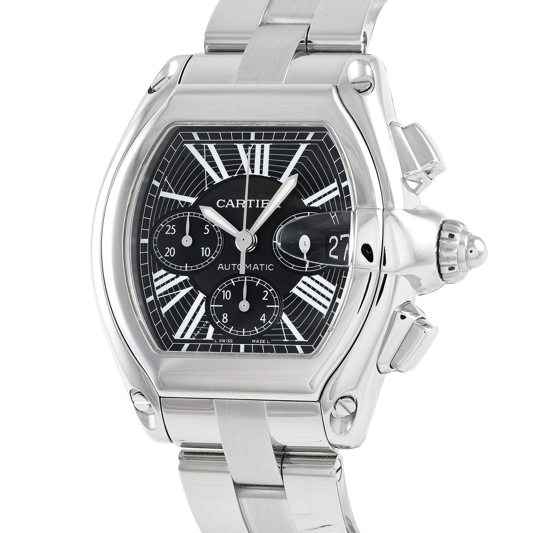 Cartier Roadster Chronograph Watch 2618