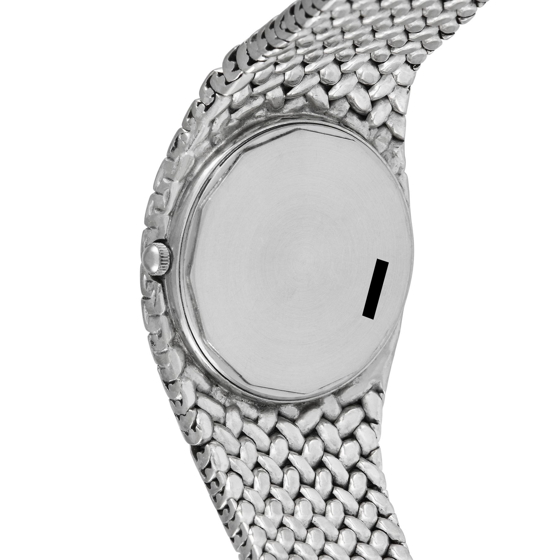 Audemars Piguet Cobra Gray Double Diamond Dial 18K White Gold Watch 5403 Grey Dial