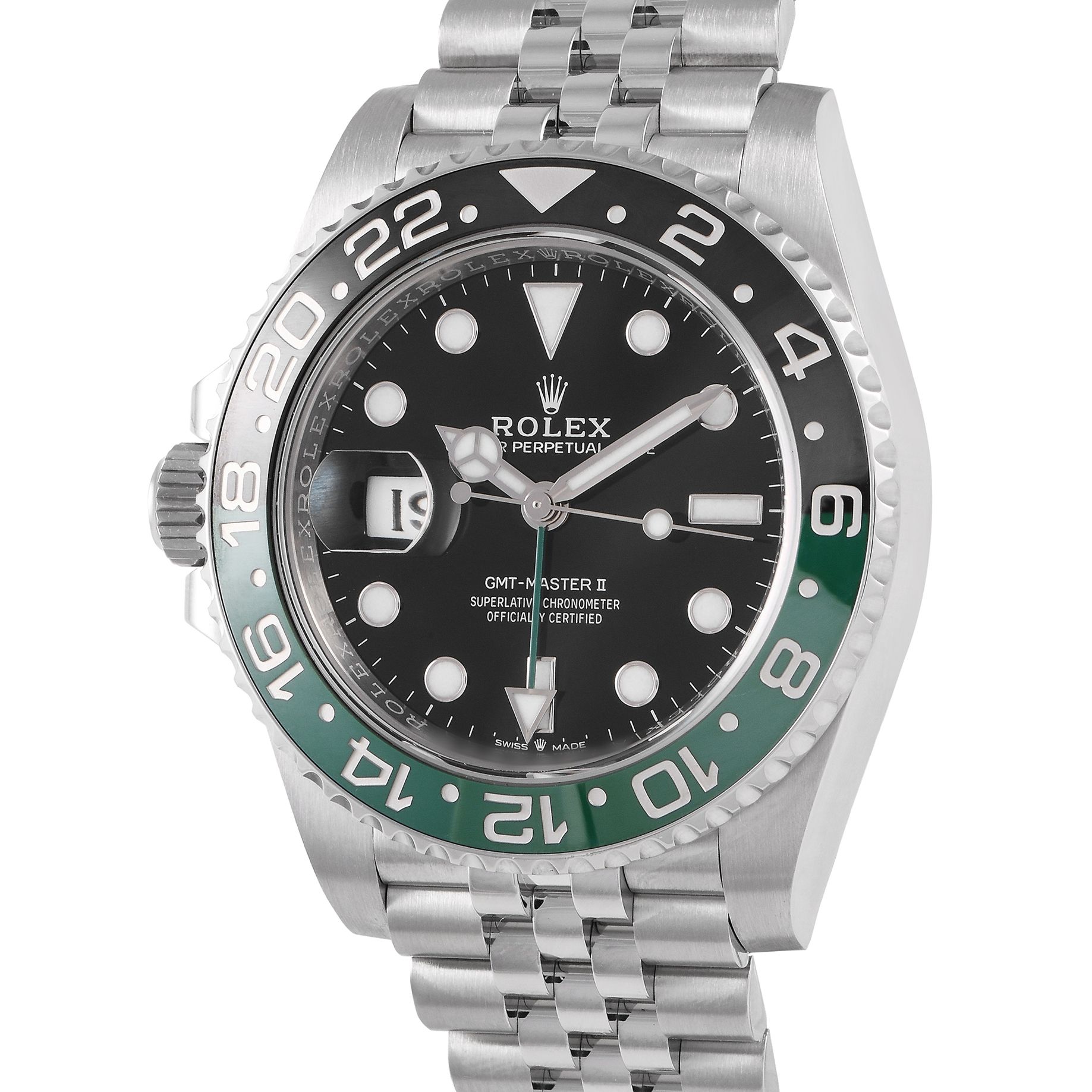 Rolex GMT-Master II Left-Hand "Sprite" Watch 126720VTNR