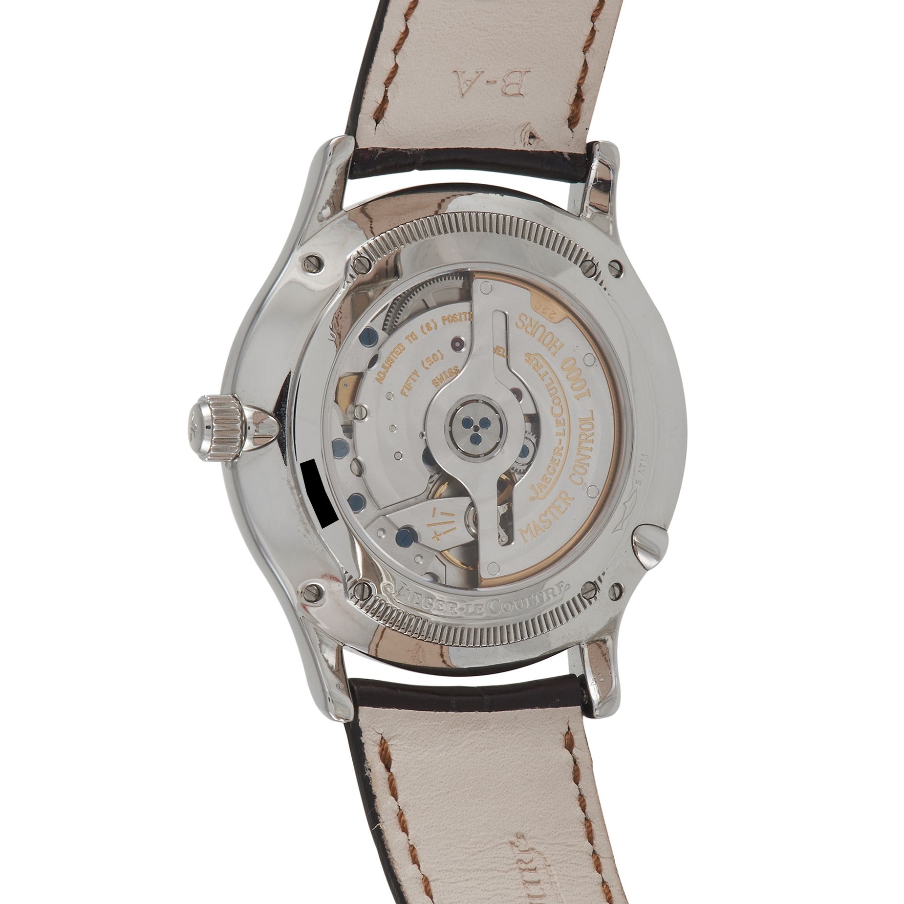 Jaeger-LeCoultre 37.2 mm Master Control Perpetual Calendar 18K White Gold Watch 12129820