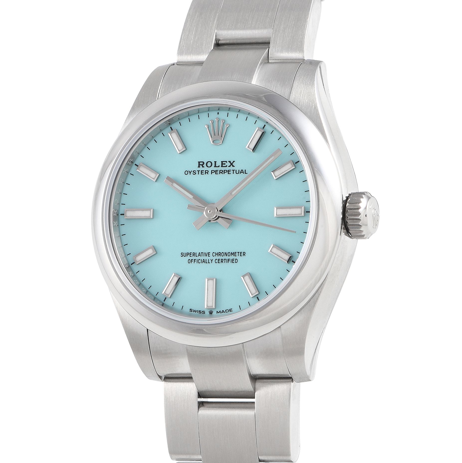 Rolex Oyster Perpetual Turquoise Dial 277200