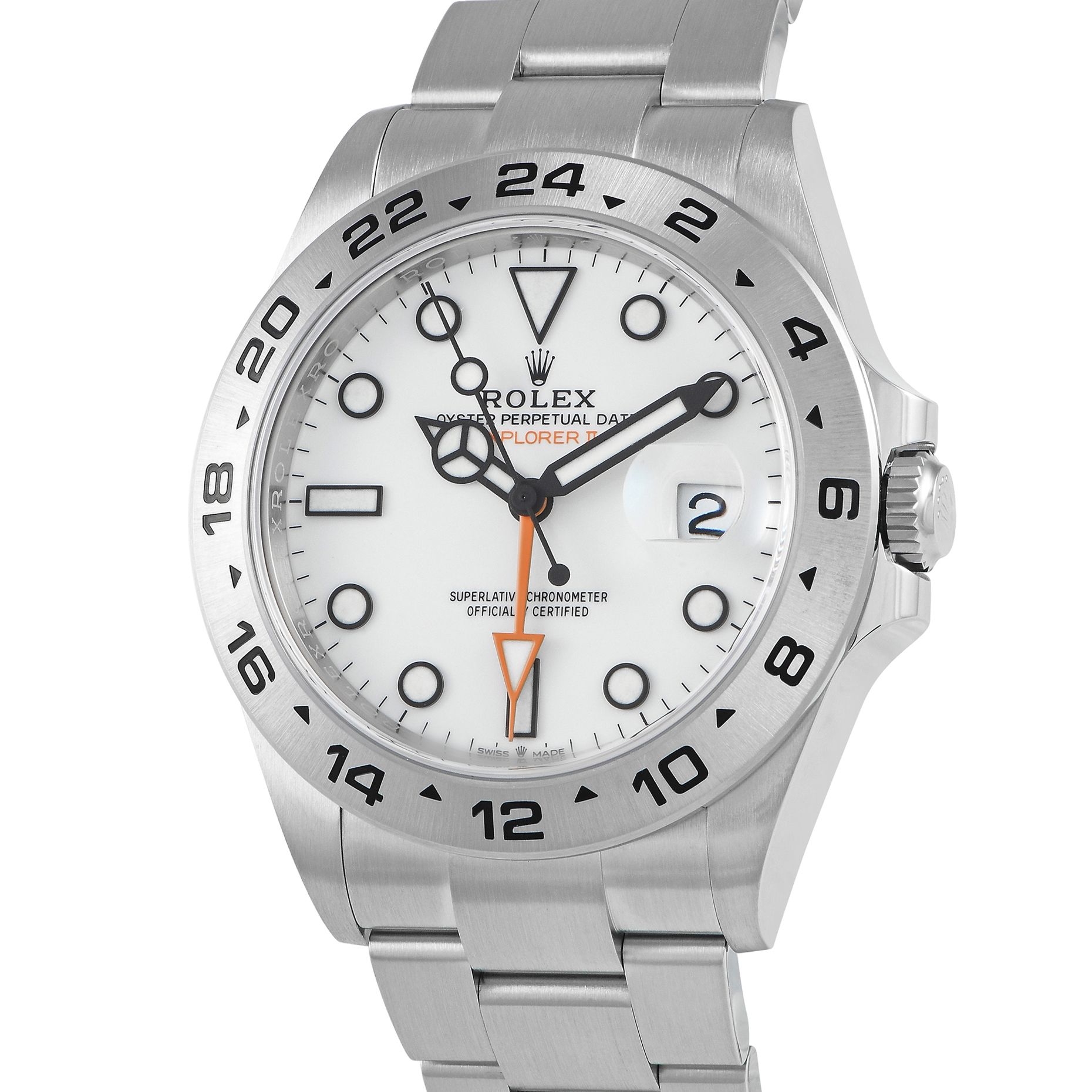 Rolex Explorer II White Dial Watch 226570