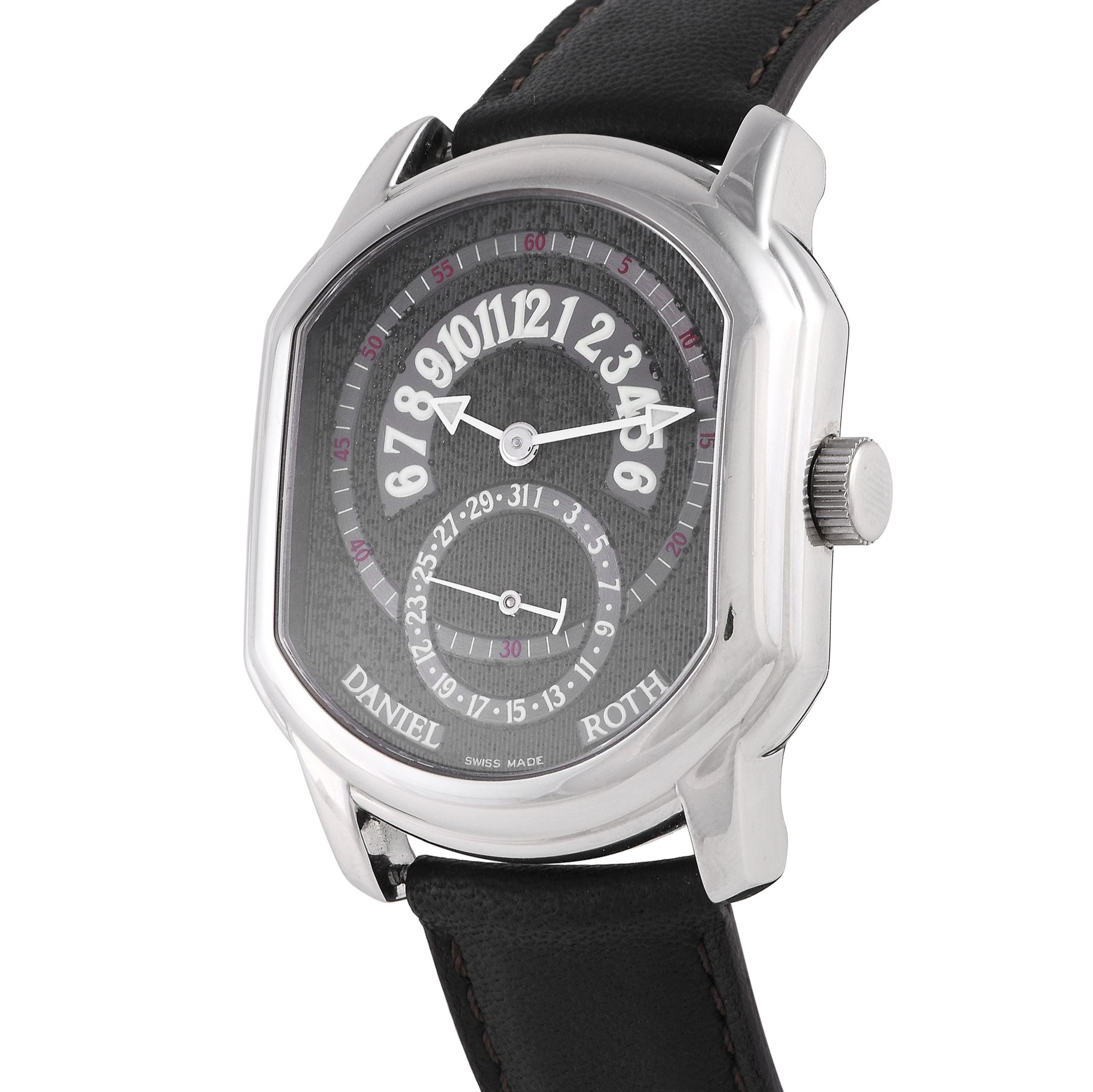 Daniel Roth Premier Retrograde Leather Watch 807.L.10