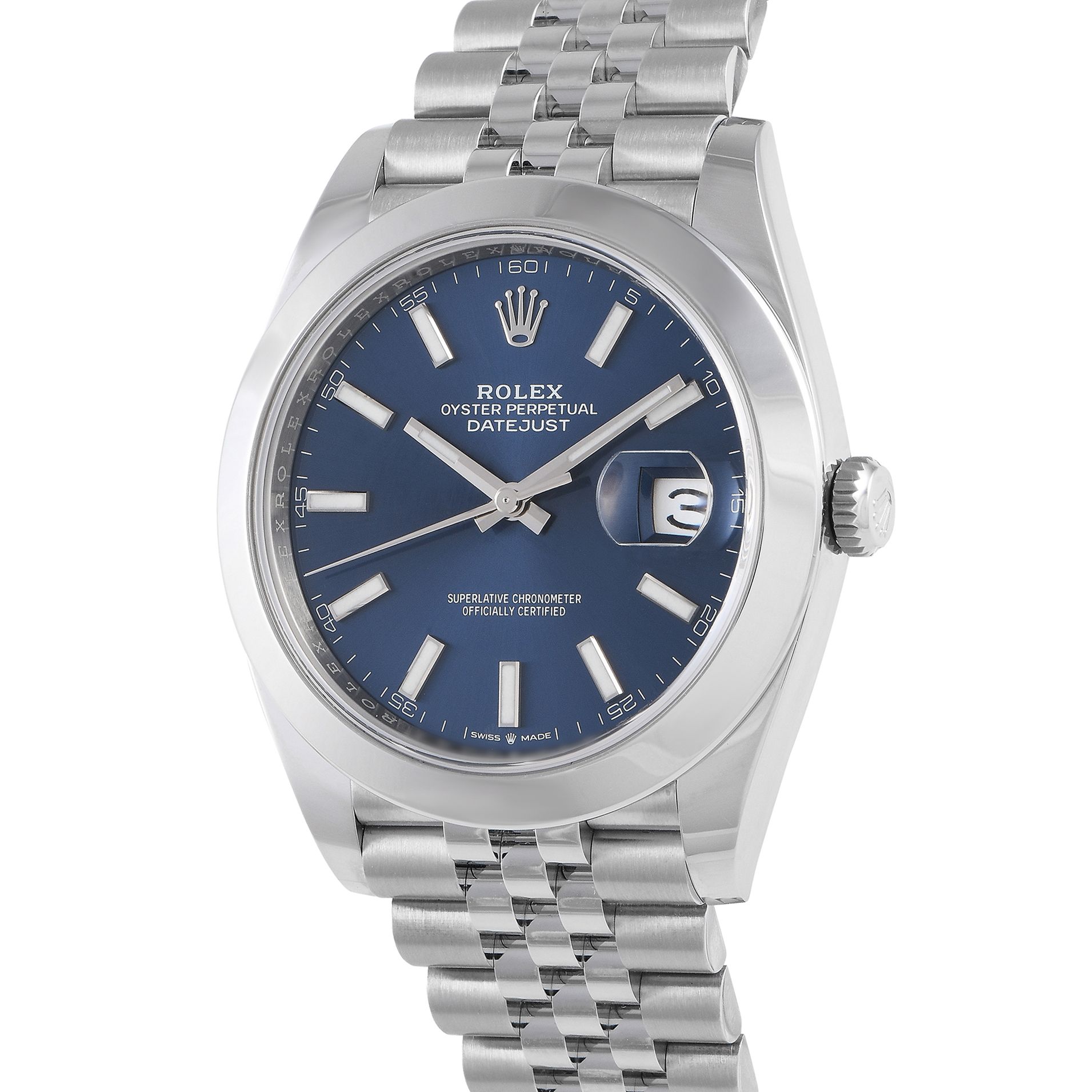 Rolex Datejust 41 Blue Dial Watch 126300