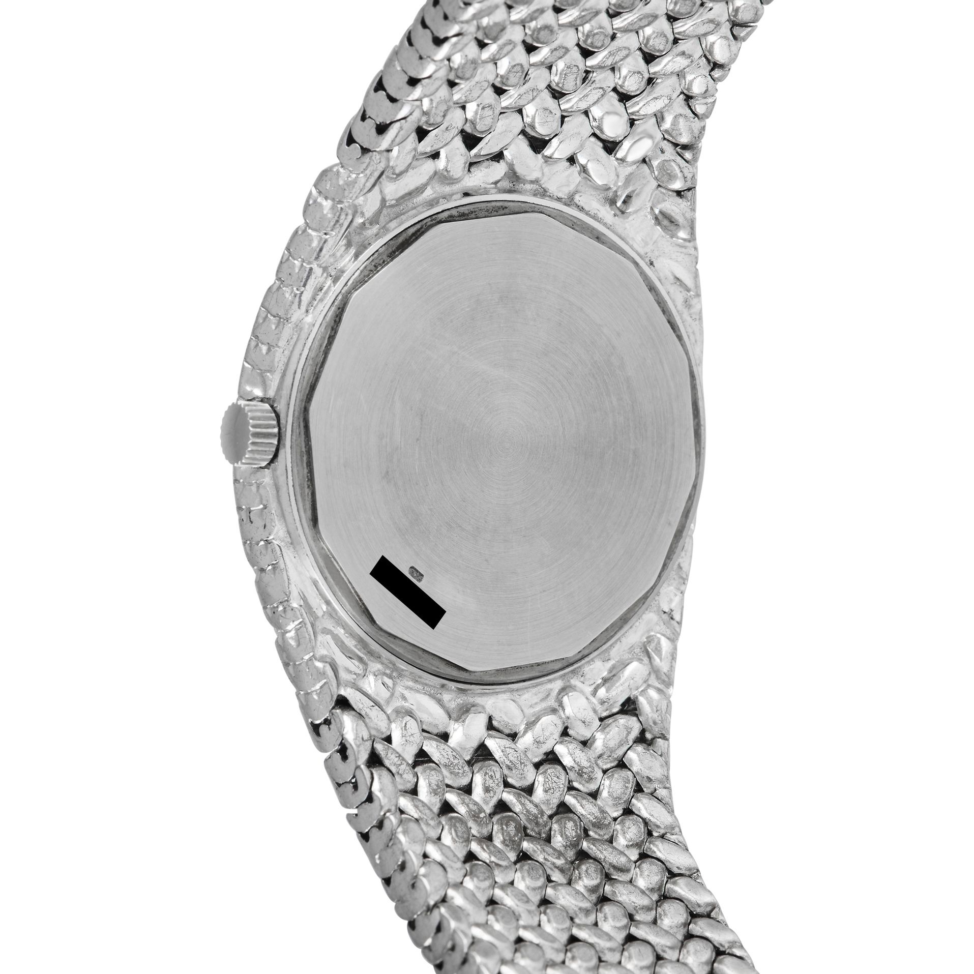 Audemars Piguet Cobra Double Blue Double Diamond Dial 18K White Gold Watch 5403