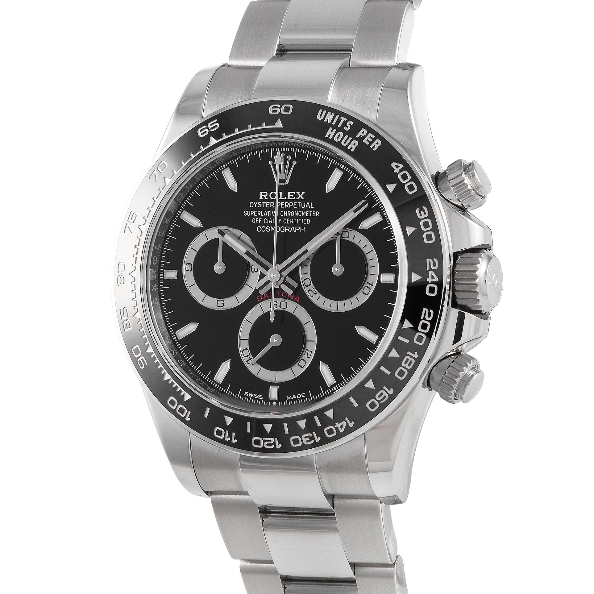 Rolex Daytona Black Dial Watch 126500LN