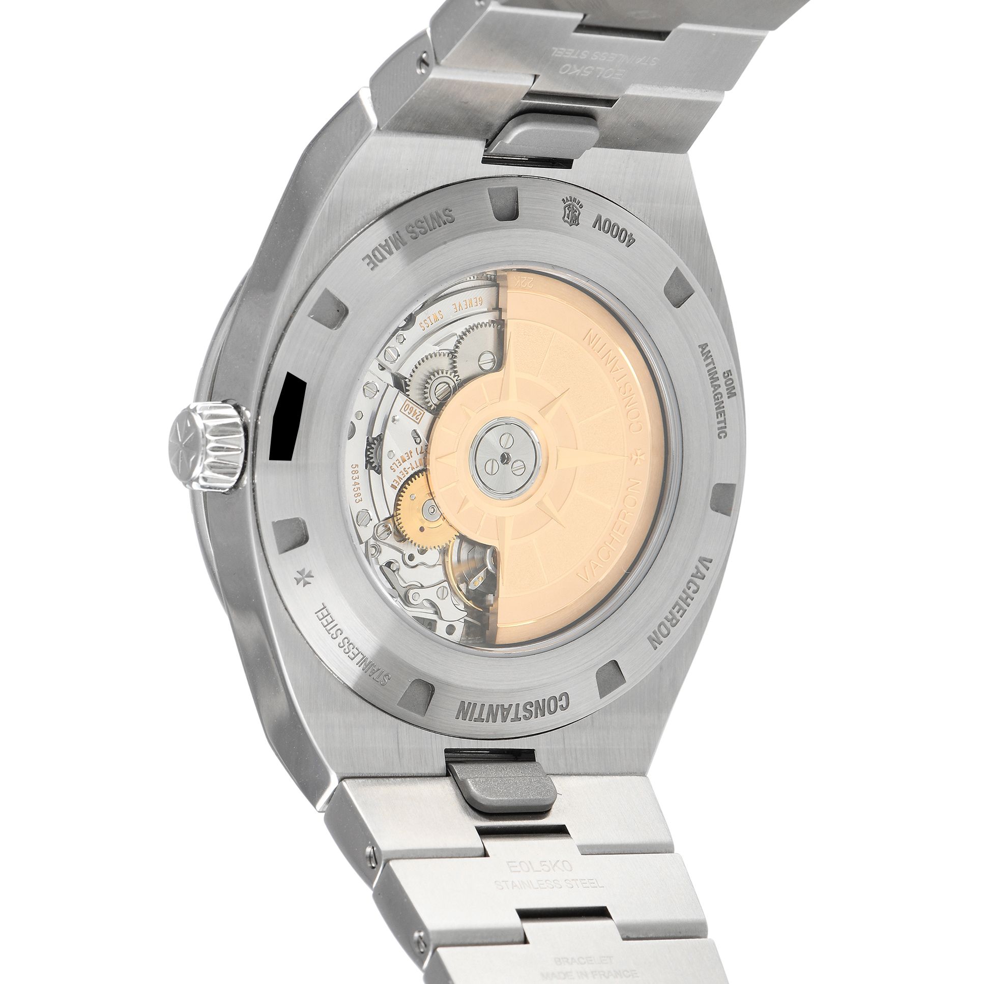 Vacheron Constantin Overseas Moon Phase Retrograde Date Watch 4000V/210A-B911