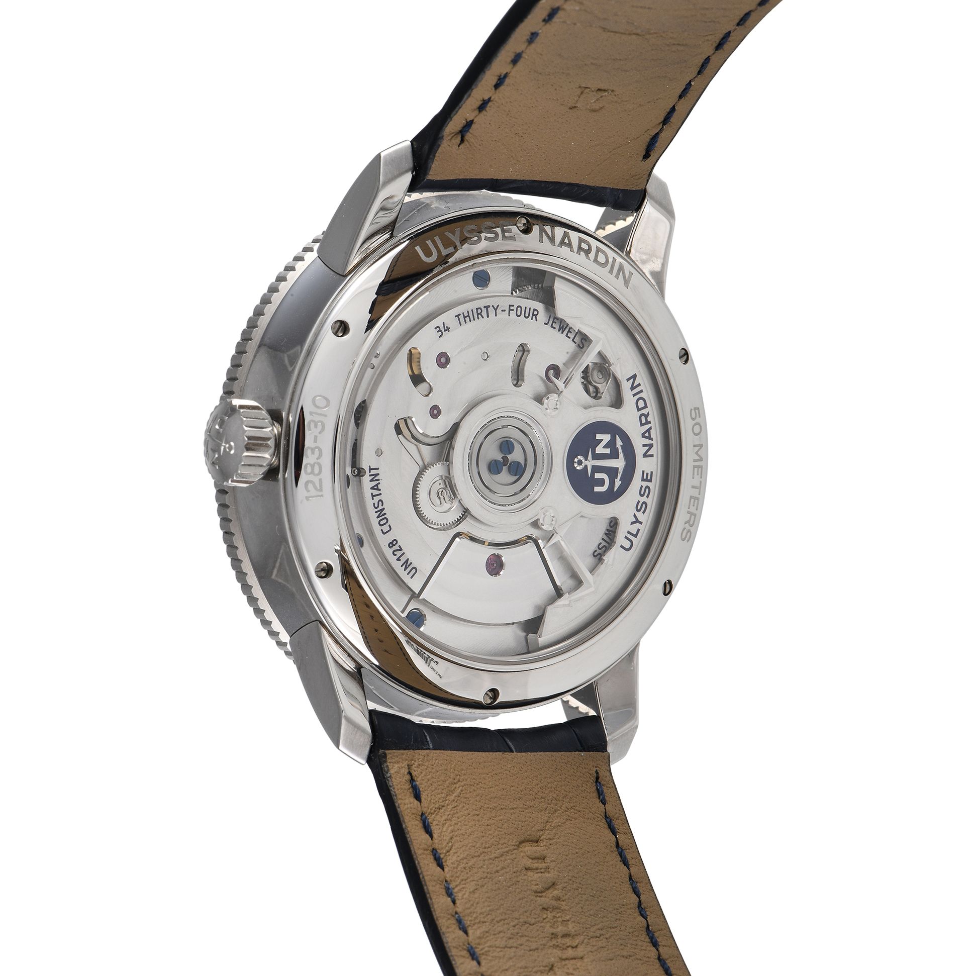 Ulysse Nardin Marine Torpilleur Tourbillon Watch 1283-310-0AE
