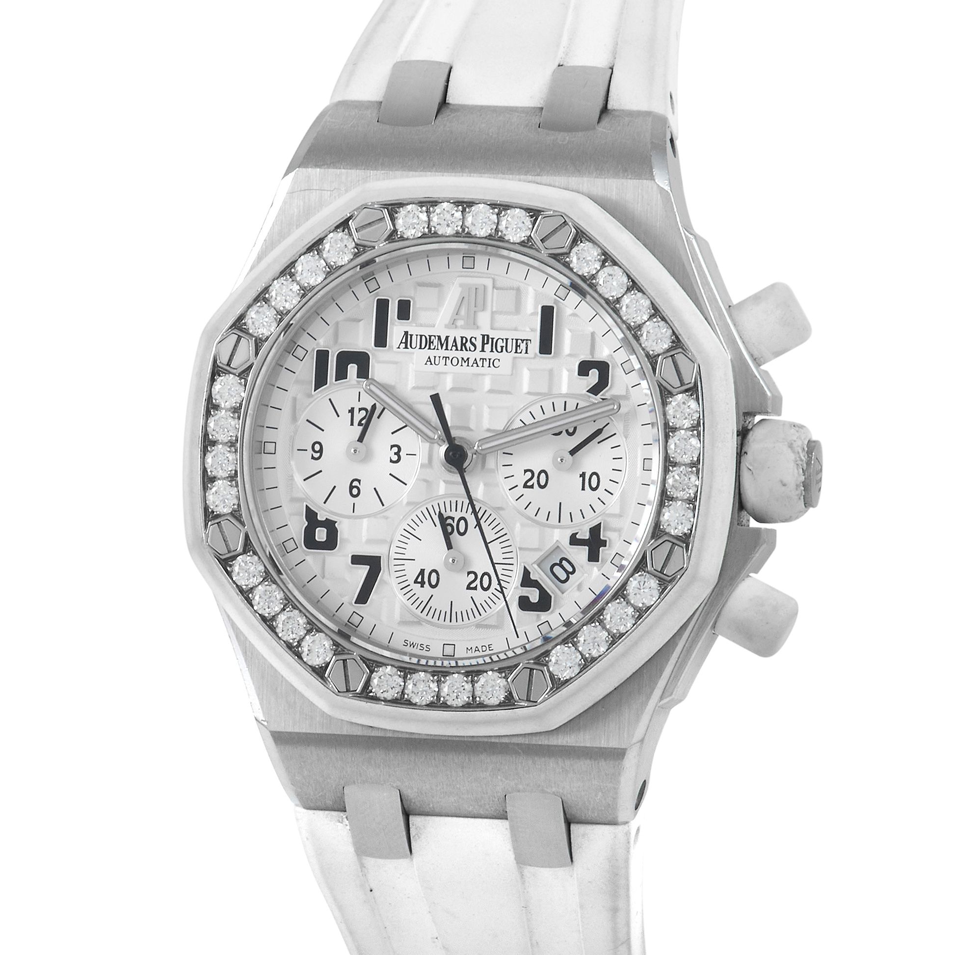 Audemars Piguet Royal Oak Offshore Diamond Chronograph Watch 26048SK.ZZ.D010CA.01