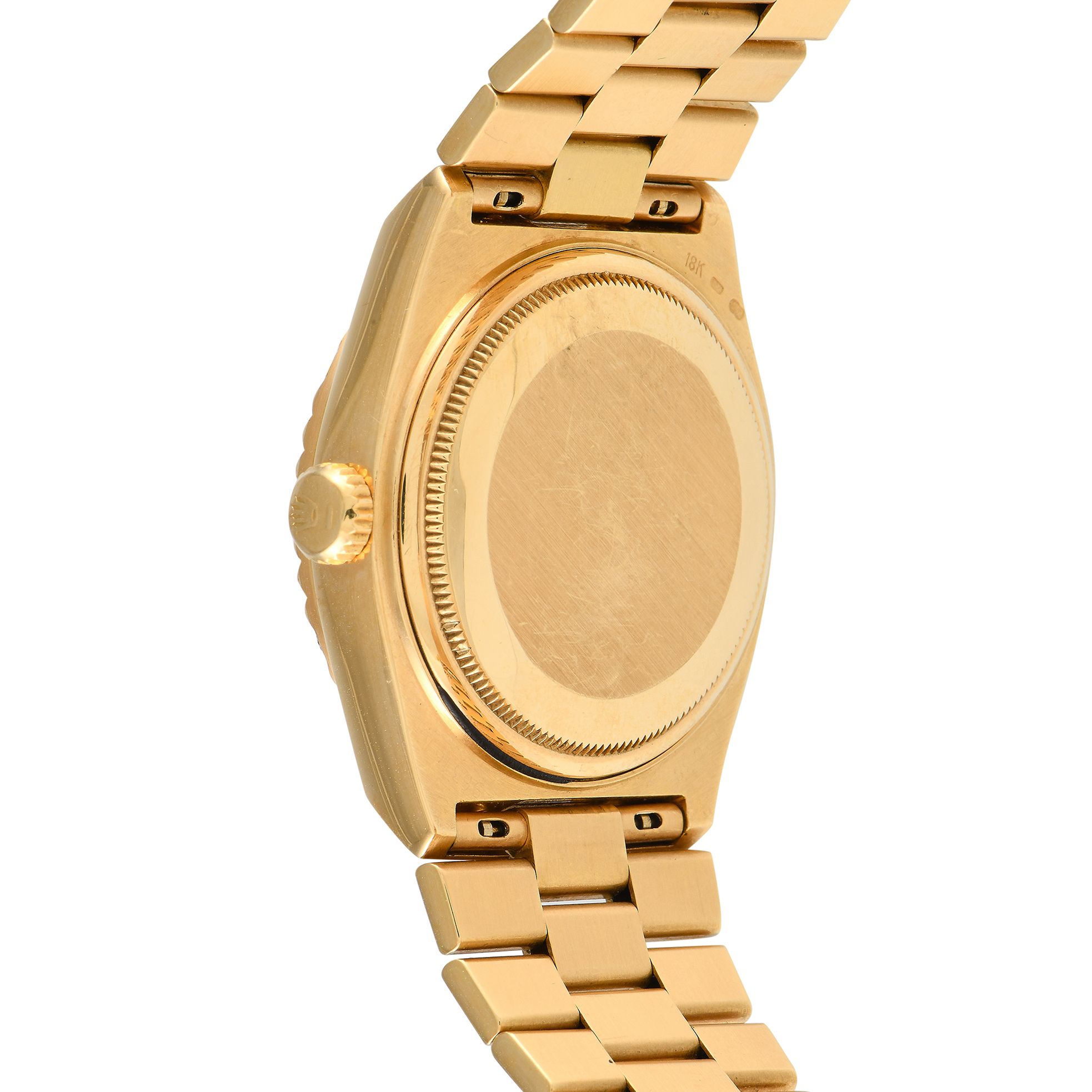 Rolex Day-Date Oysterquartz 18K Yellow Gold Watch 19038