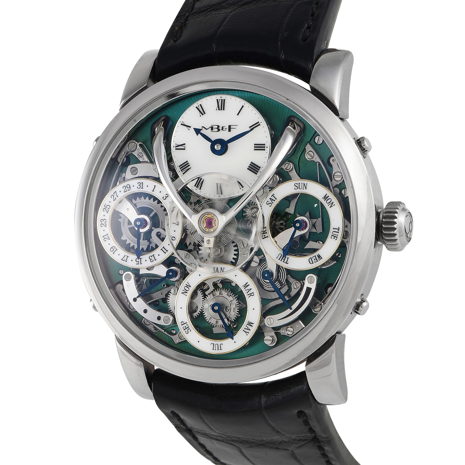 MB & F Legacy Machine Perpetual Titanium Watch 03.TL.G