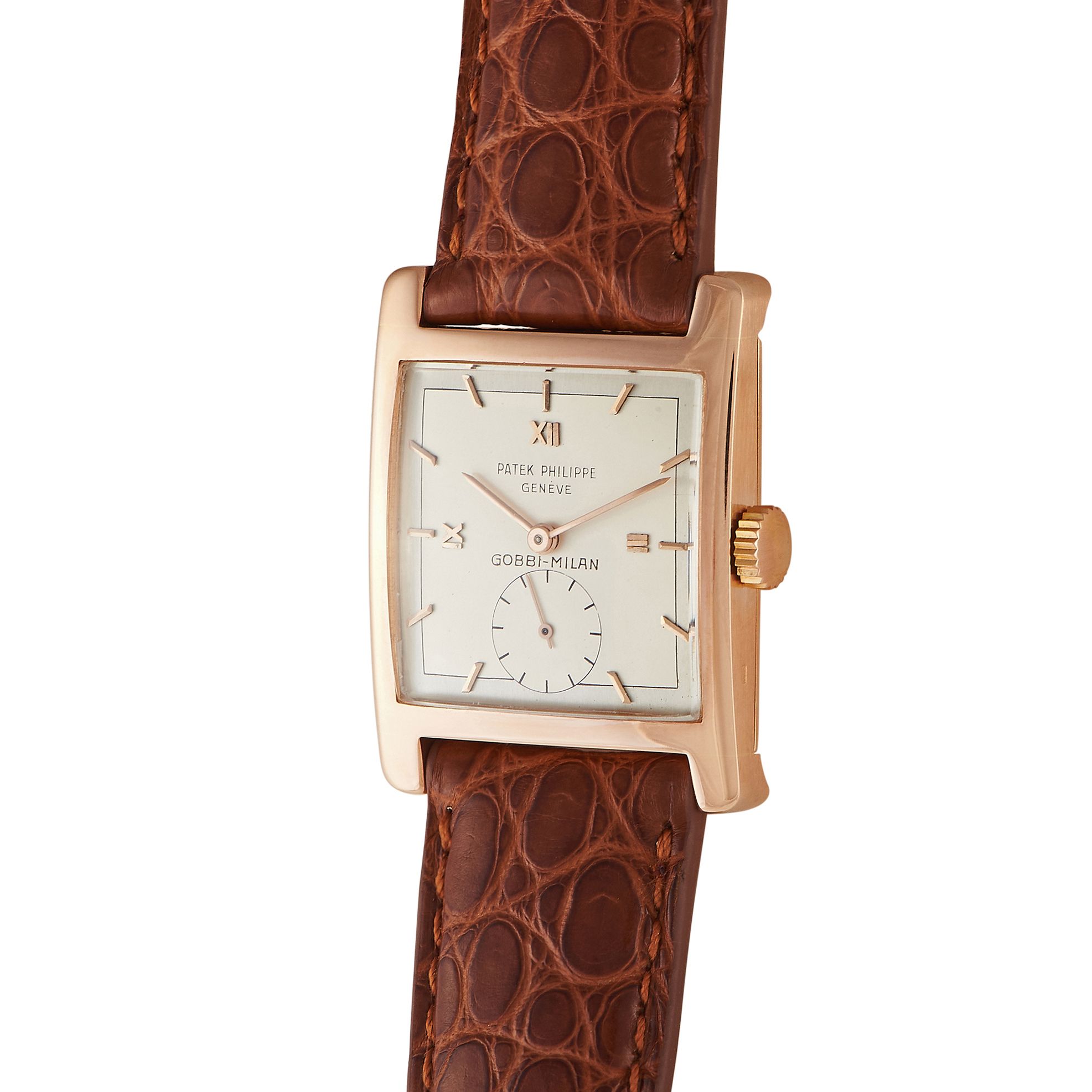 Patek Philippe Vintage Gobbi-Milan Square Watch 2433