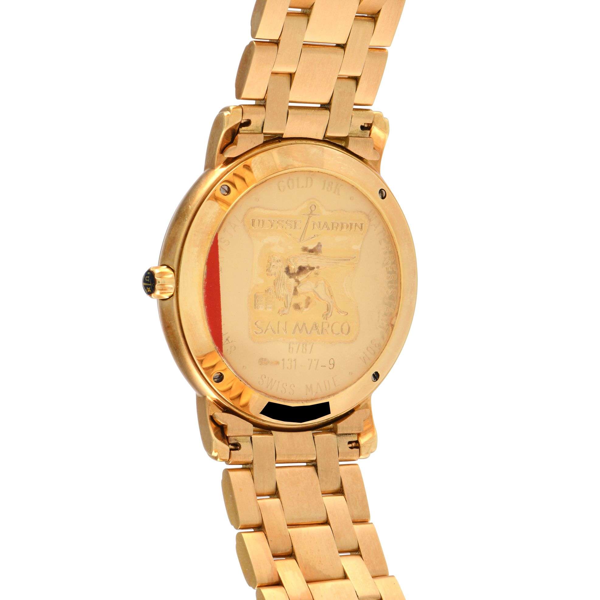Ulysse Nardin San Marco Palace of Sultan Qaboos Enamel Dial Watch 131-77-9