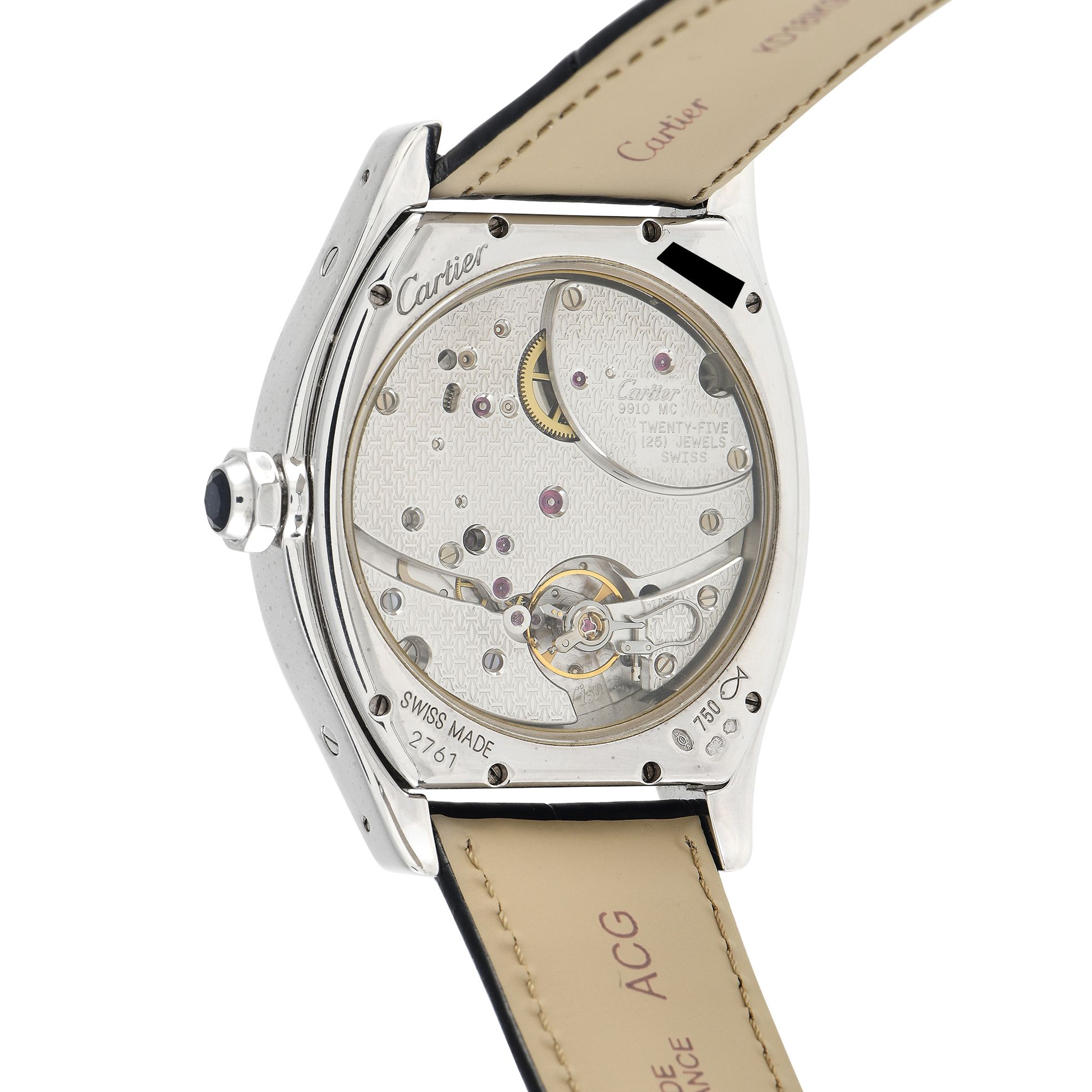 Cartier Tortue XL 8-Day Power Reserve Watch W1545951