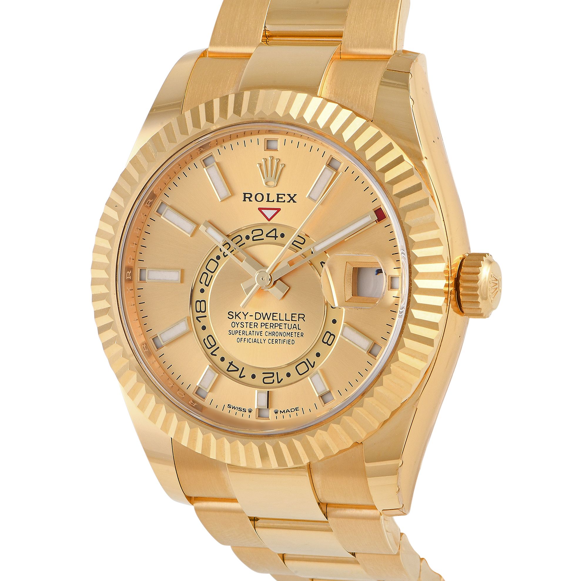 Rolex Sky-Dweller Yellow Gold Watch 336938