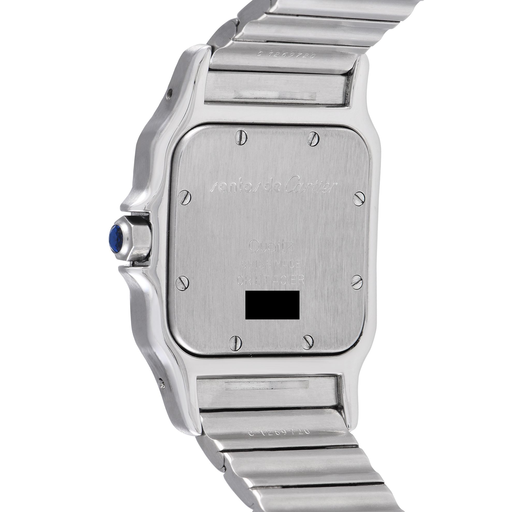 Cartier Santos Galbee Large Two-Tone Watch W20011C4