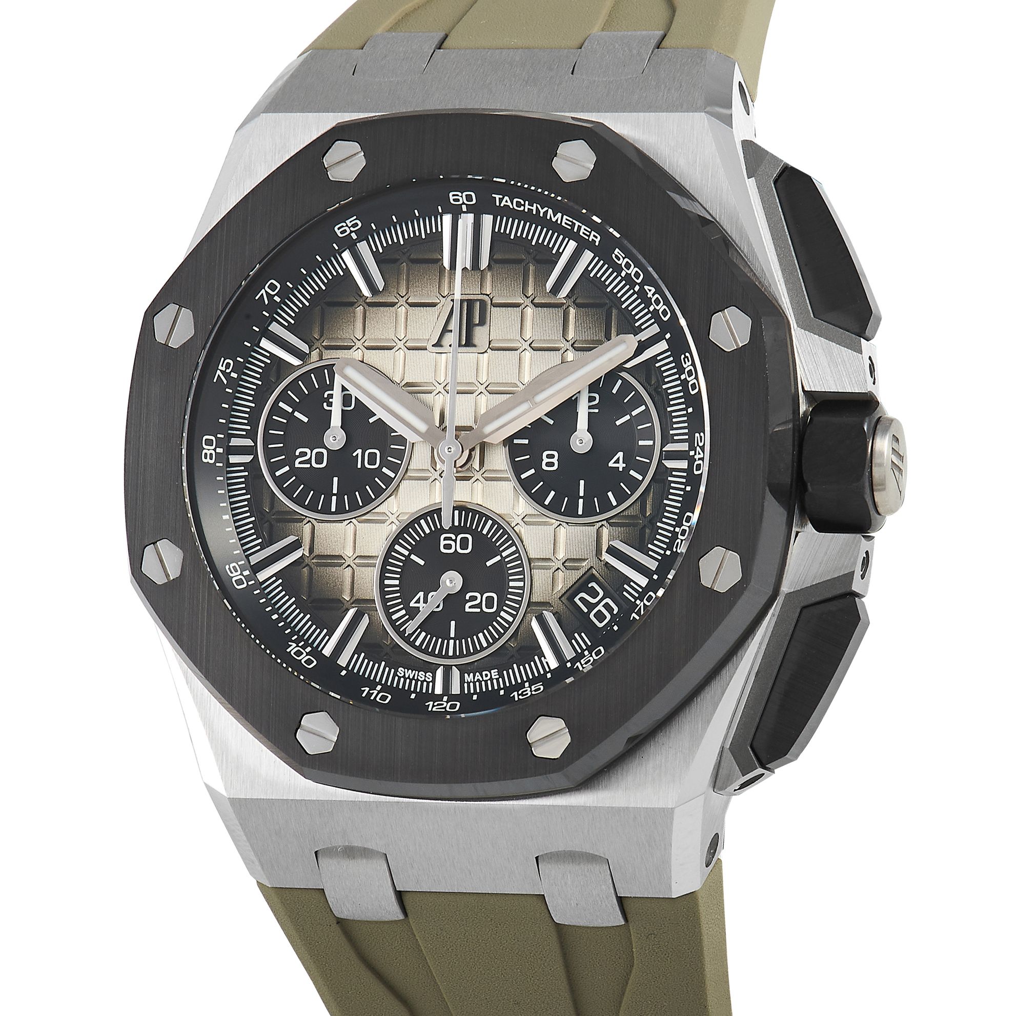 Audemars Piguet Royal Oak Offshore Taupe Watch 26420SO.OO.A600CA.01