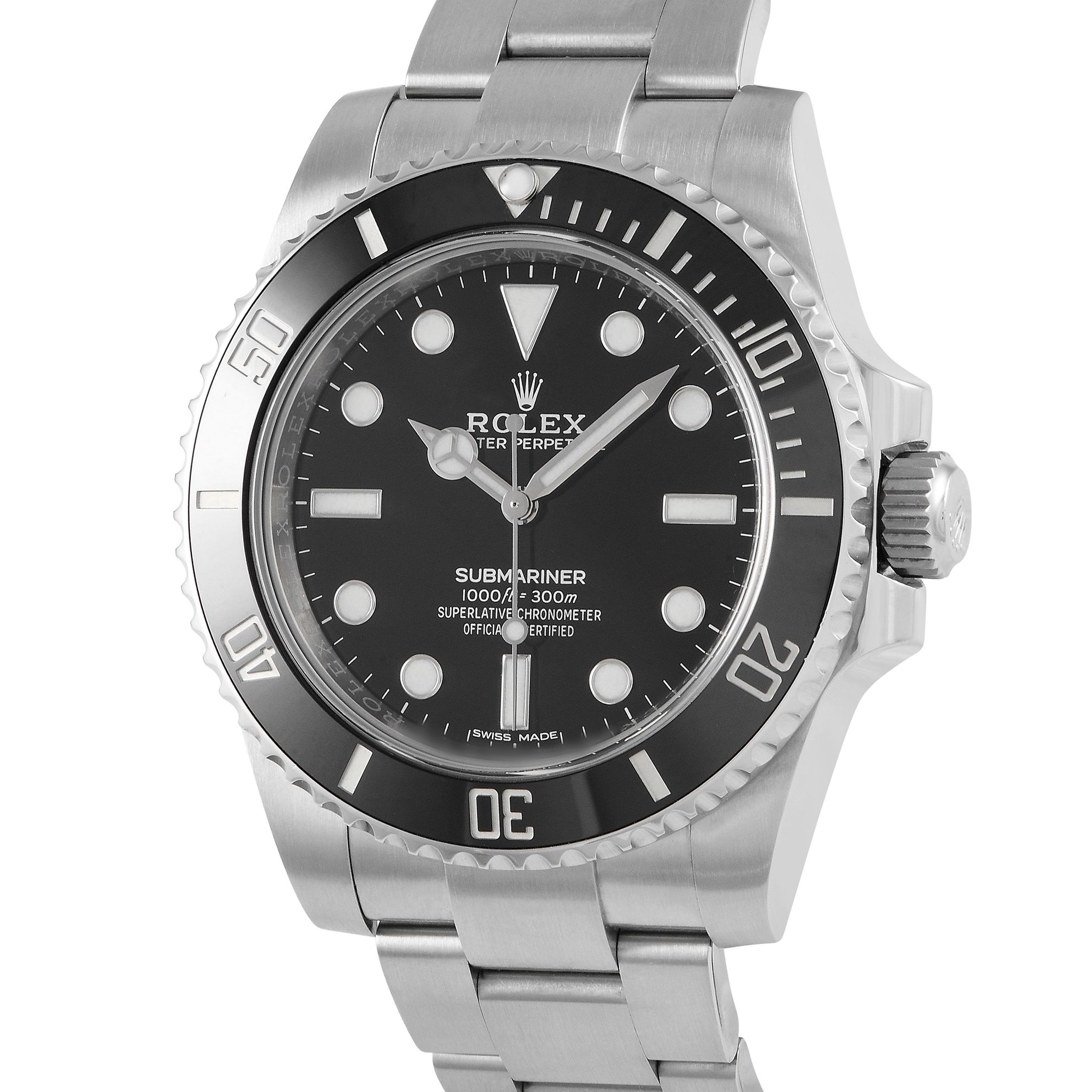 Rolex Submariner "No Date" Watch 114060