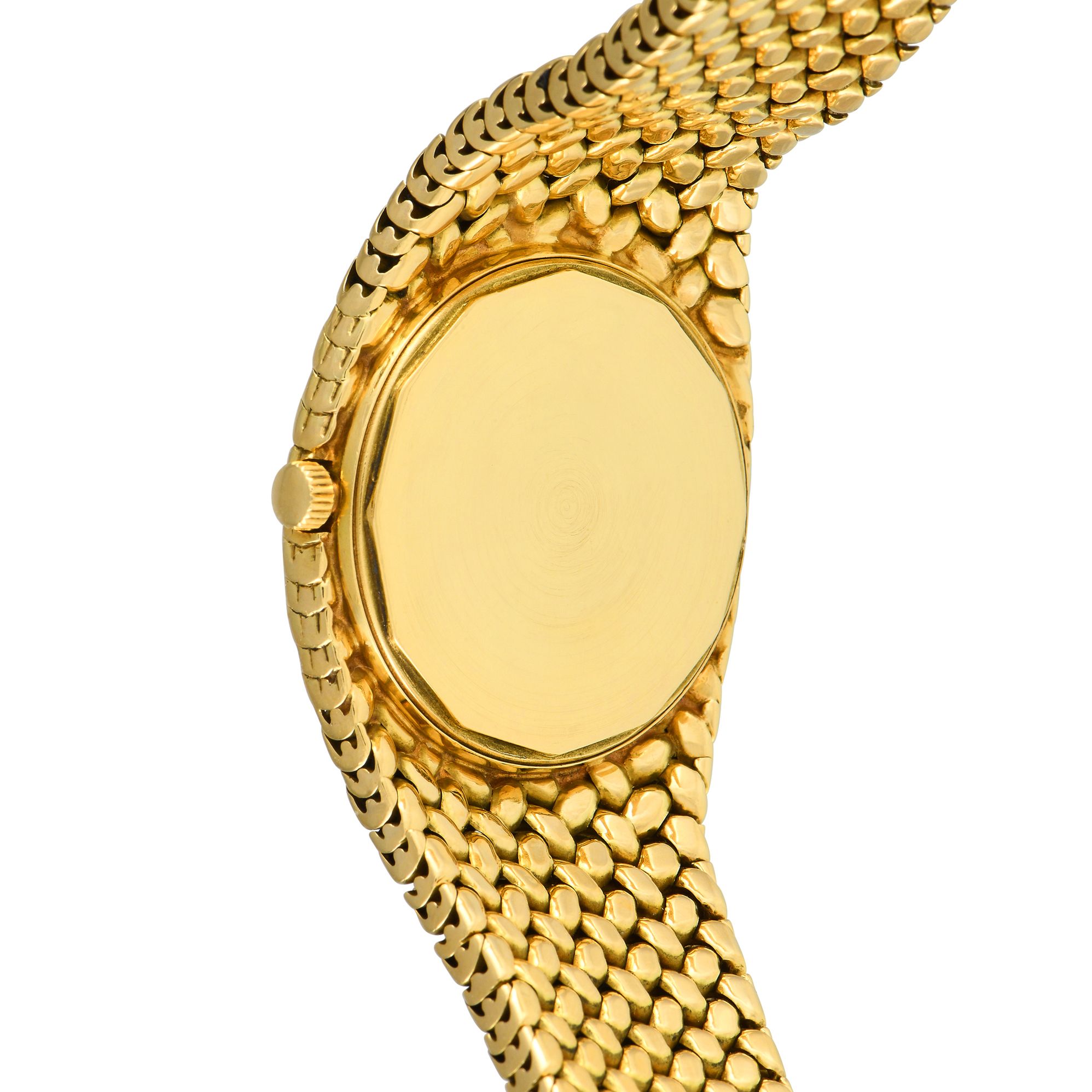 Audemars Piguet Cobra Blue Diamond Dial 18K Yellow Gold Watch 5403