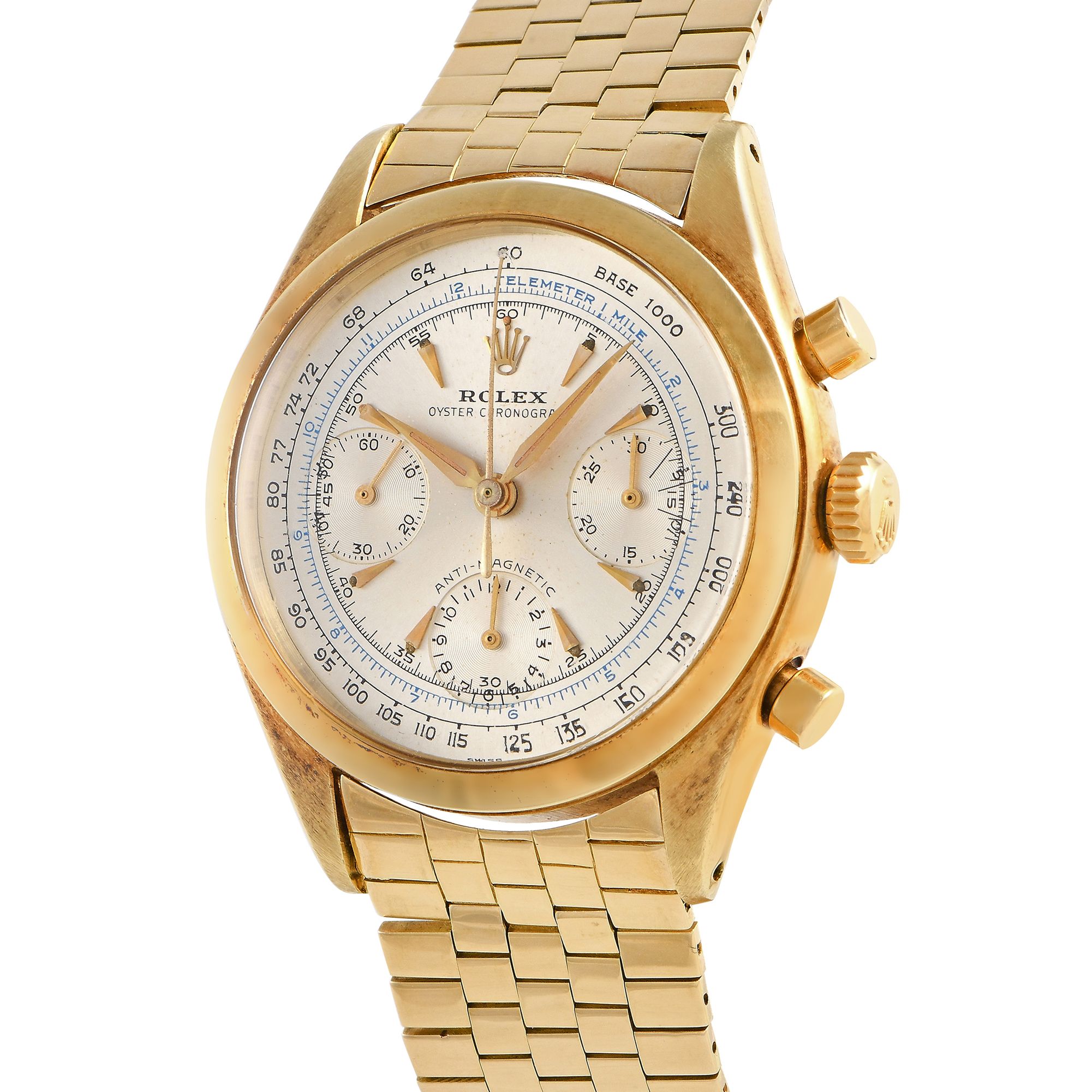 Rolex Oyster Chronograph Yellow Gold Watch 6234