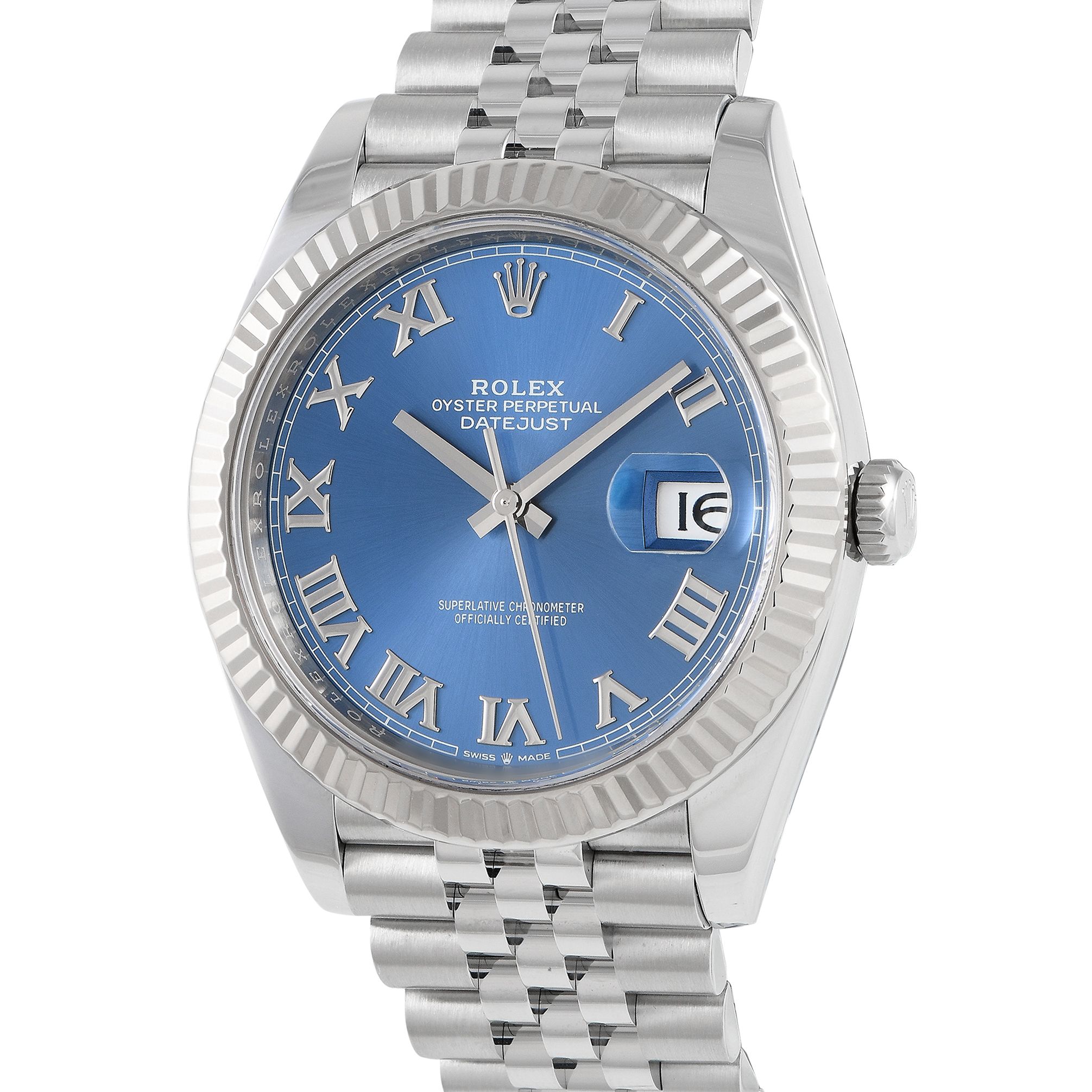 Rolex Datejust 41 Blue Dial Watch 126334