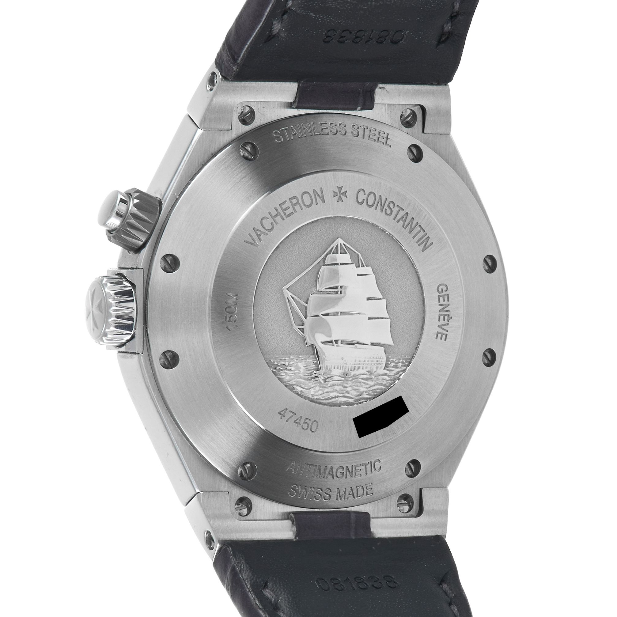Vacheron Constantin Overseas Dual Time Slate Watch 47450/000W-9511