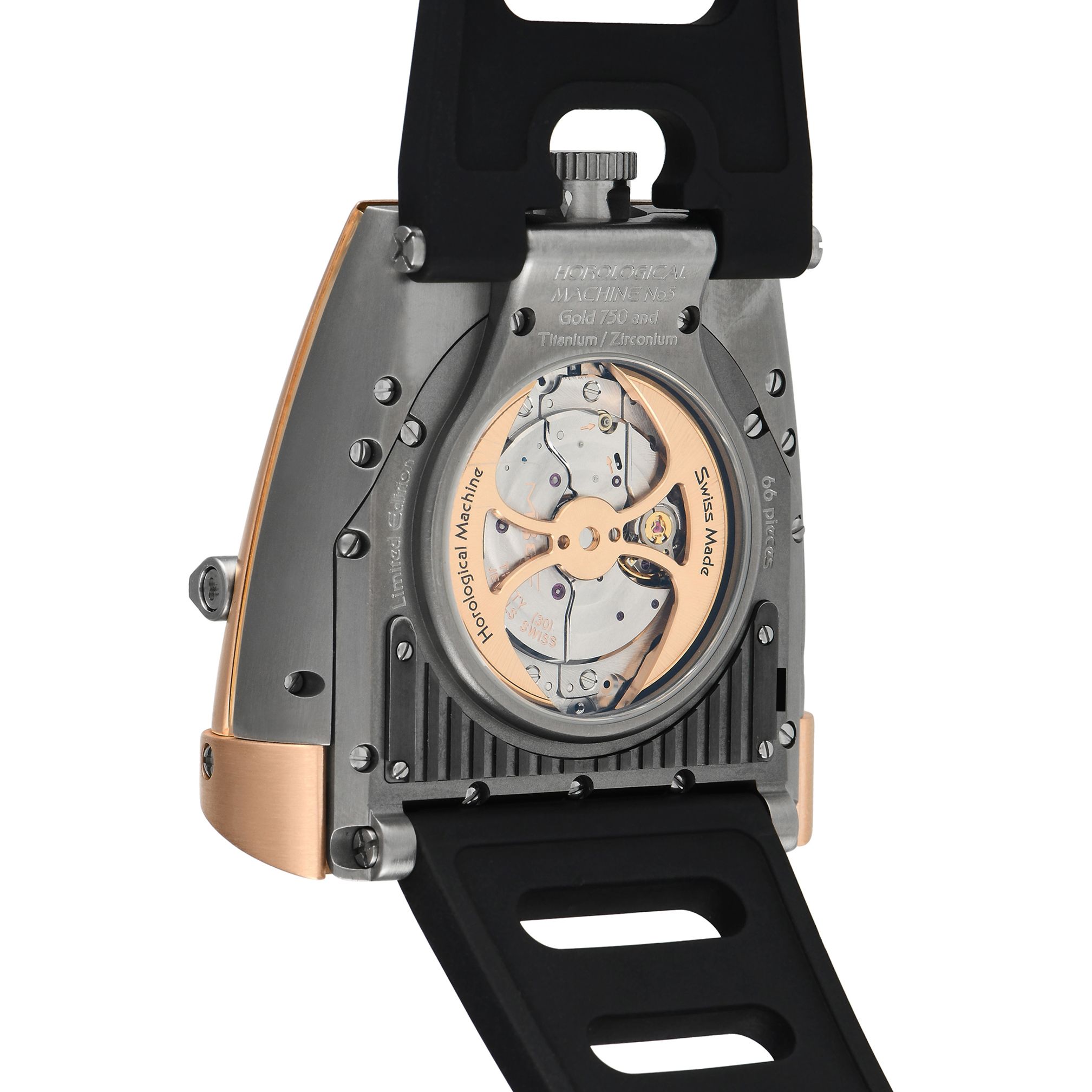 MB&F Horological Machine No. 5 49mm Watch 55.RL.B
