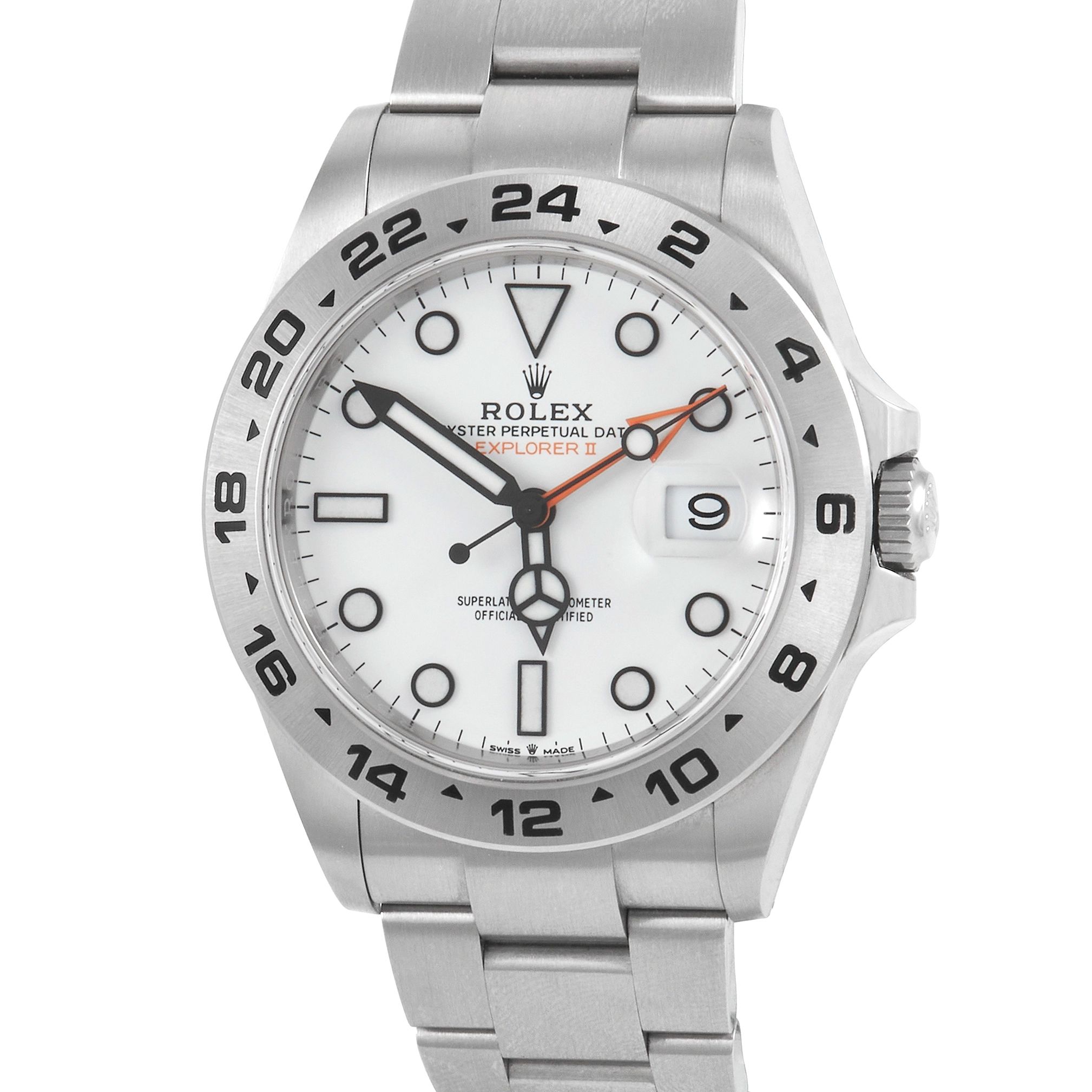 Rolex Explorer II White Dial Watch 226570