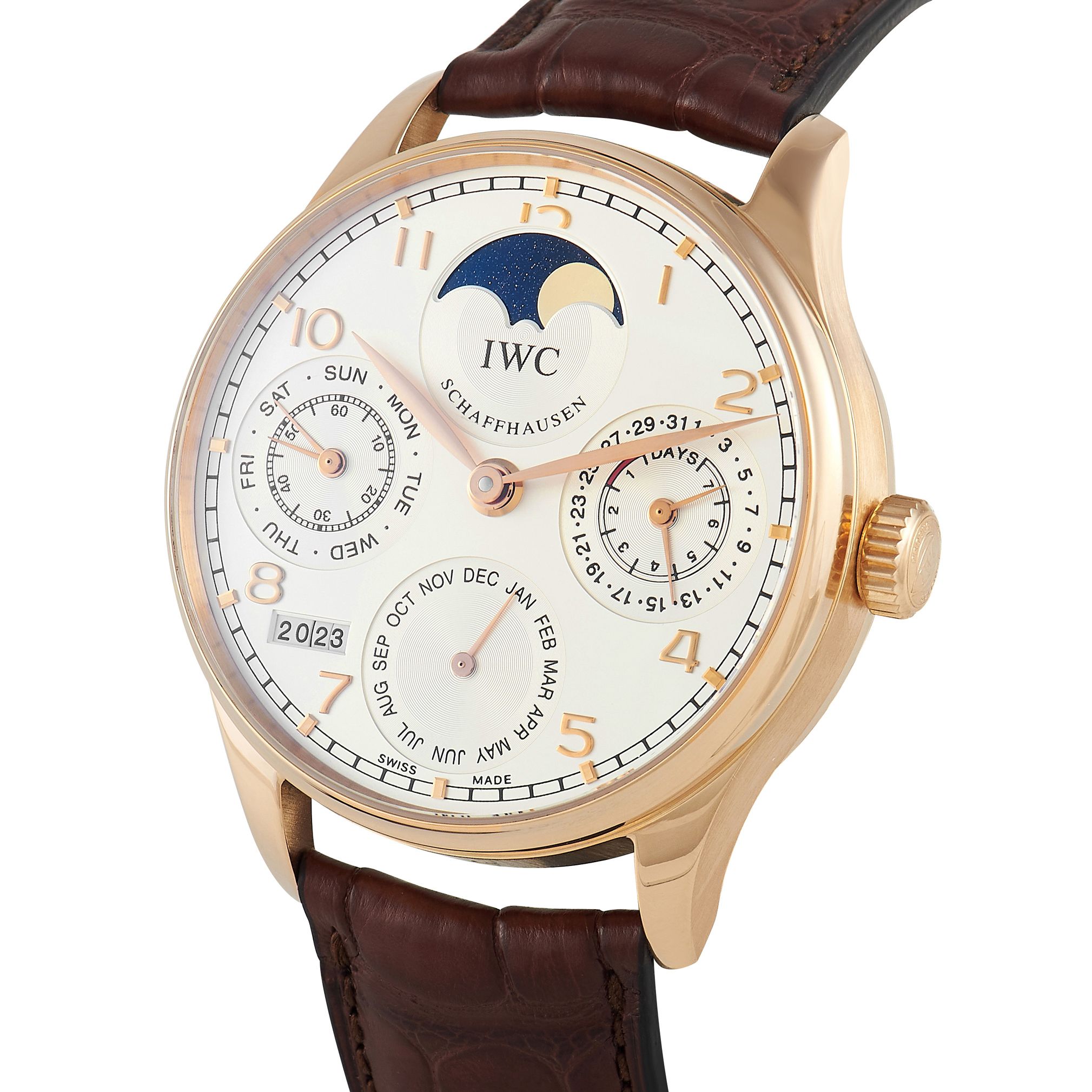 IWC Portuguese Perpetual Calendar Watch IW502213
