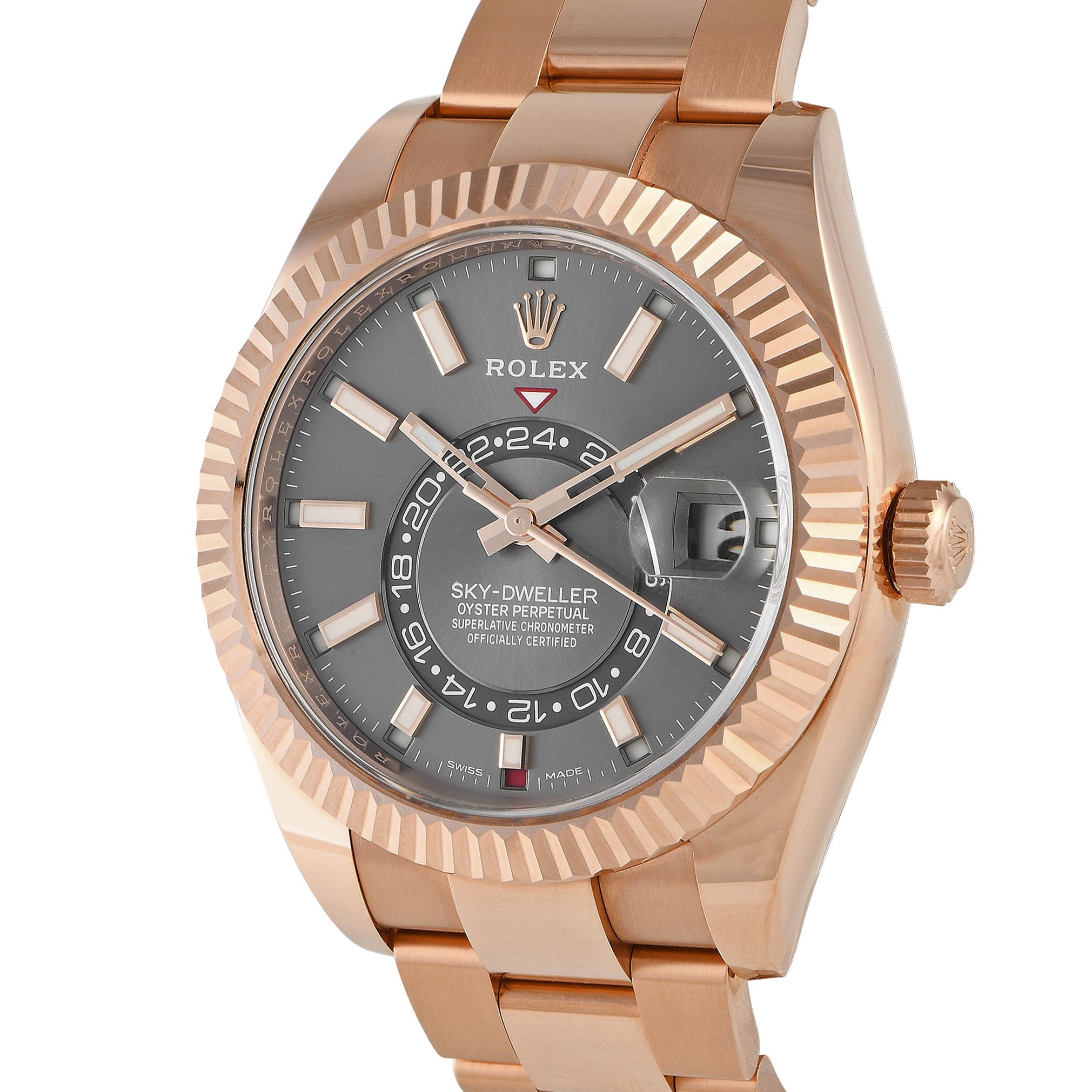 Rolex Sky-Dweller Everose Gold Watch 326935