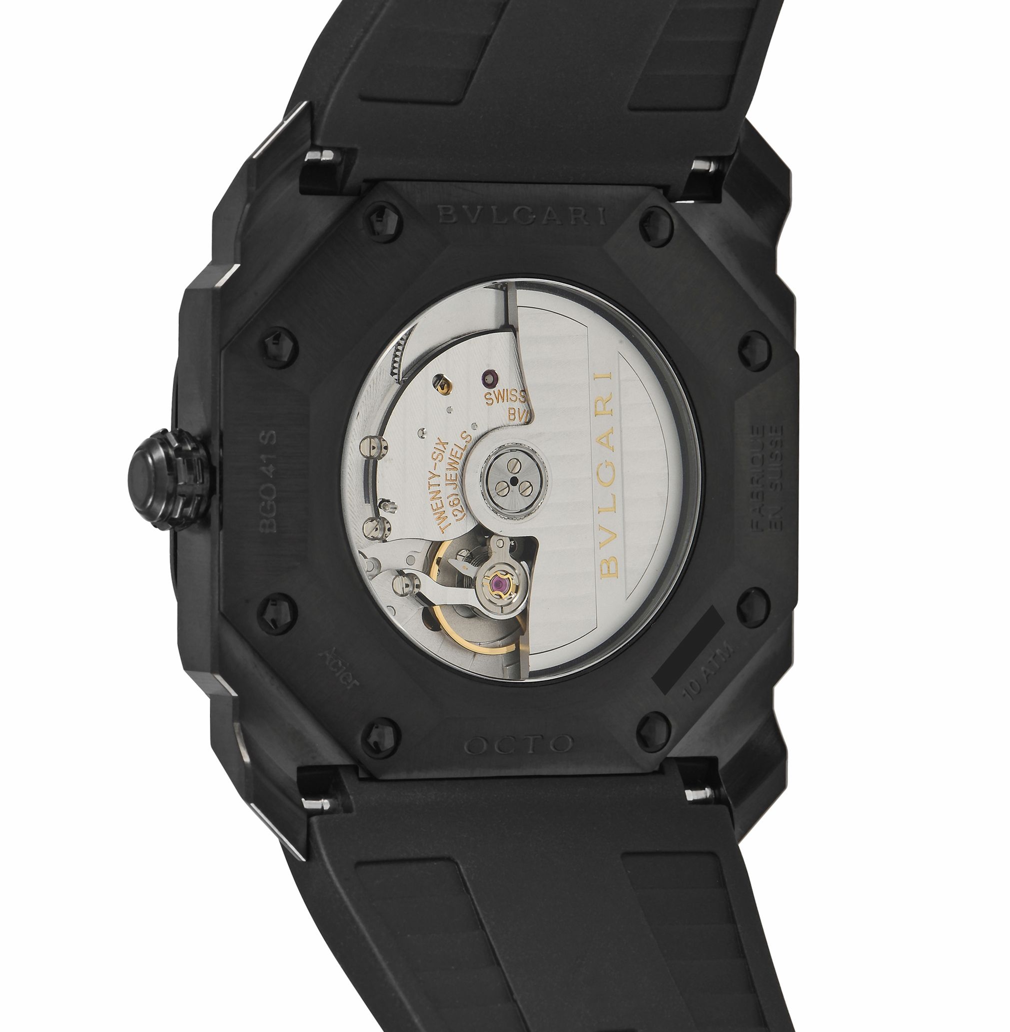 Bvlgari Octo Solotempo Ultranero Watch 102738