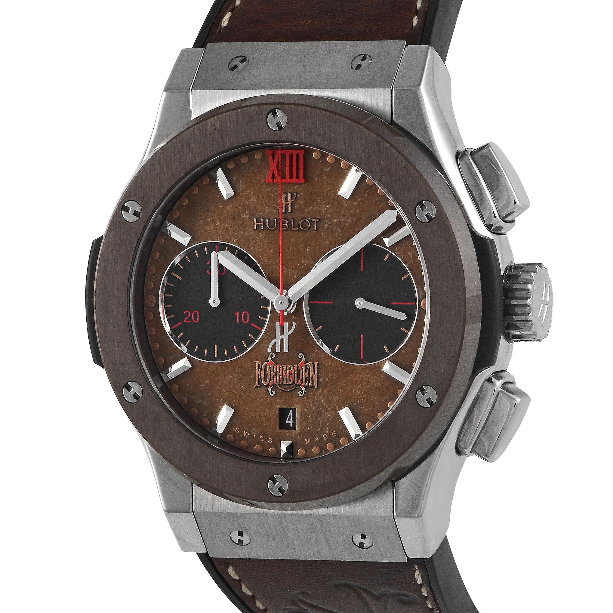 Hublot Classic Fusion Forbidden Chronograph 45mm Watch 521.NC.0589.VR.OPX14
