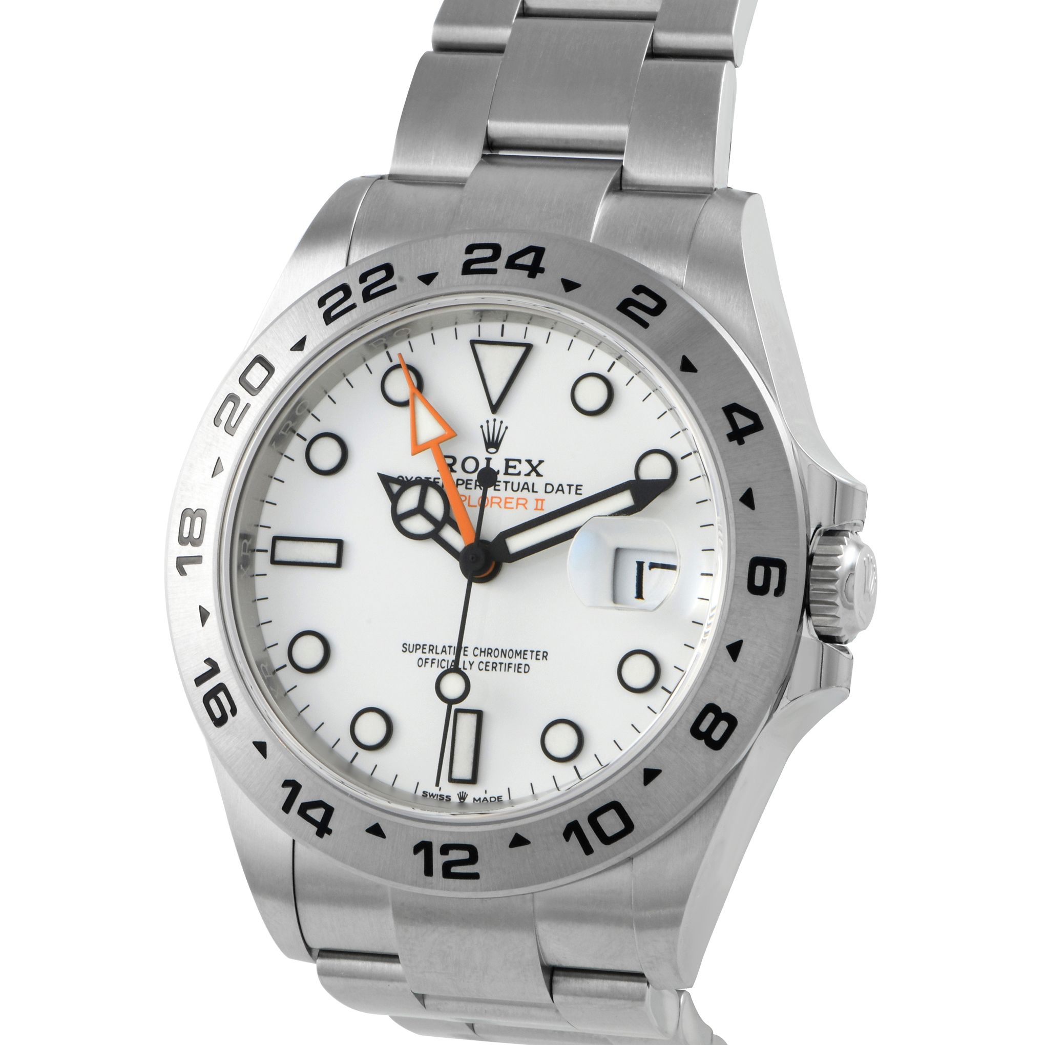 Rolex Explorer II White Dial Watch 226570
