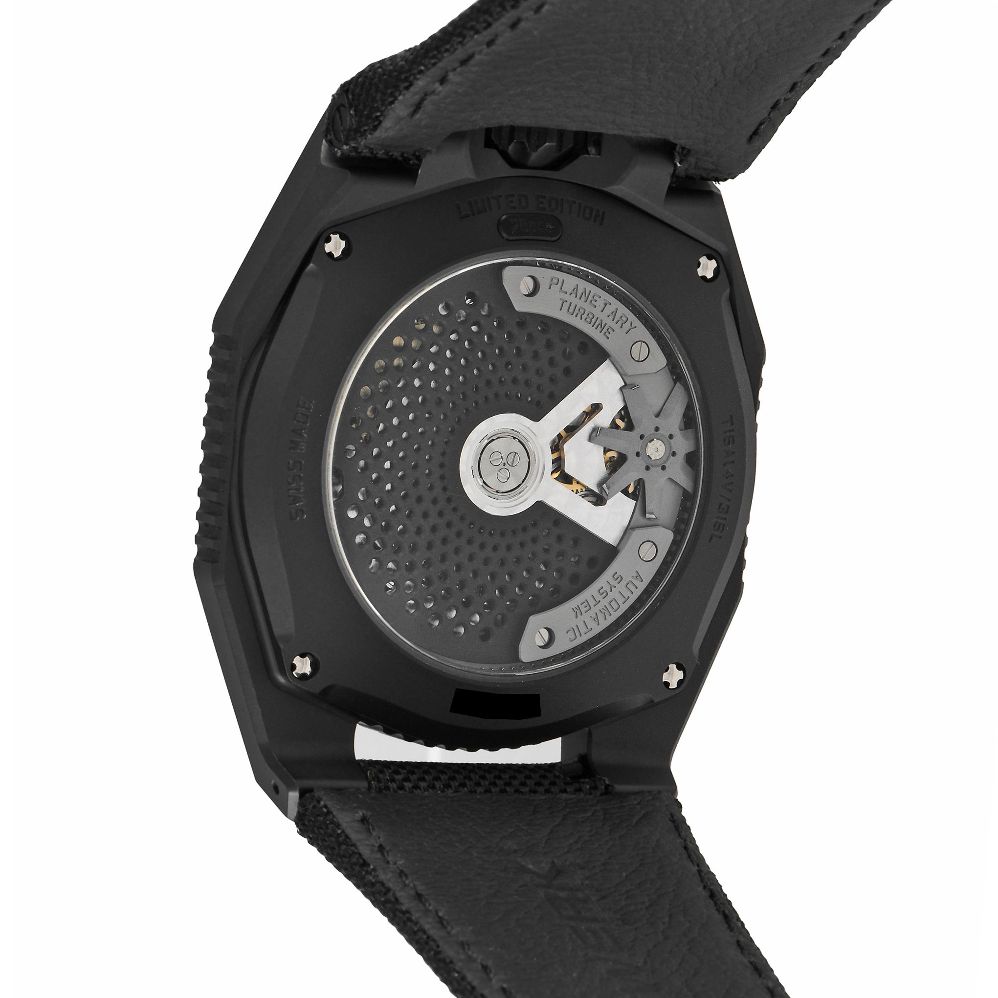Urwerk UR-100 Black SpaceTime Limited Edition Watch UR-100