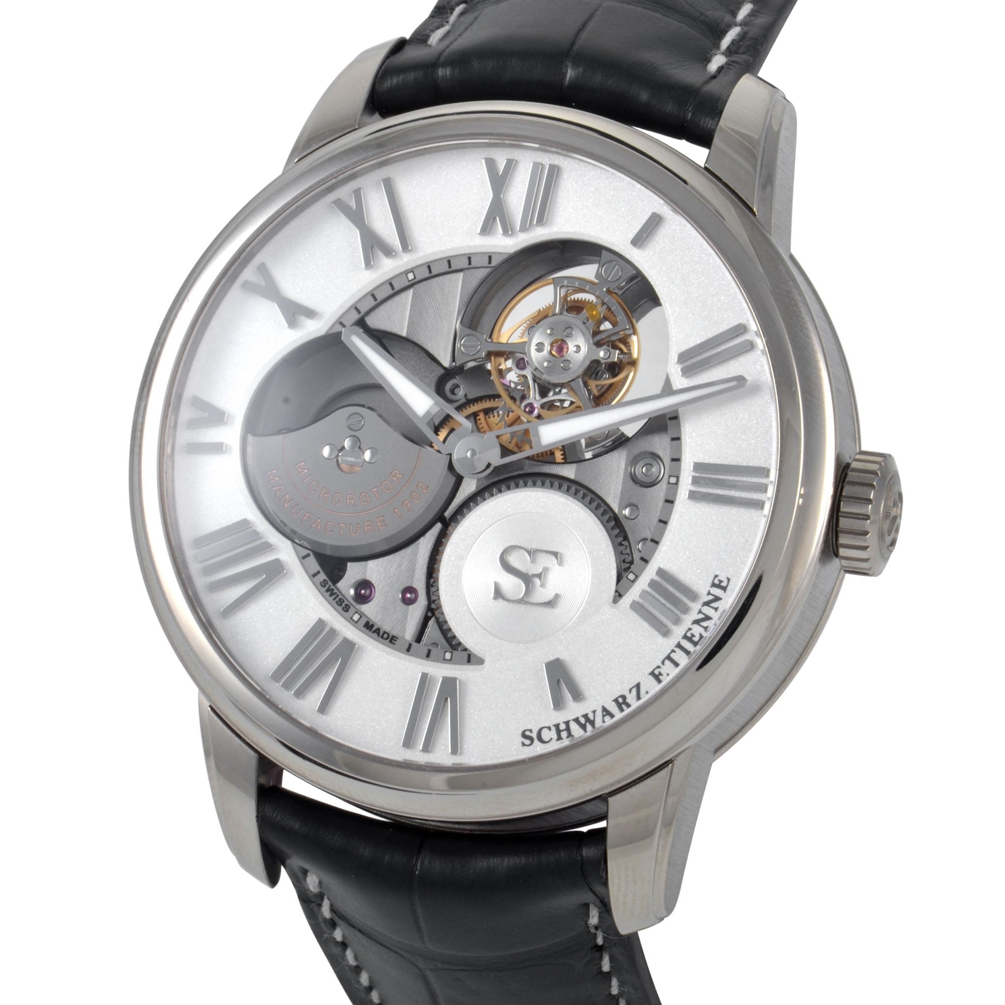 Schwarz Etienne ‘La Chaux-de-Fonds’ Tourbillon Watch WCF09TSE06WG04AA