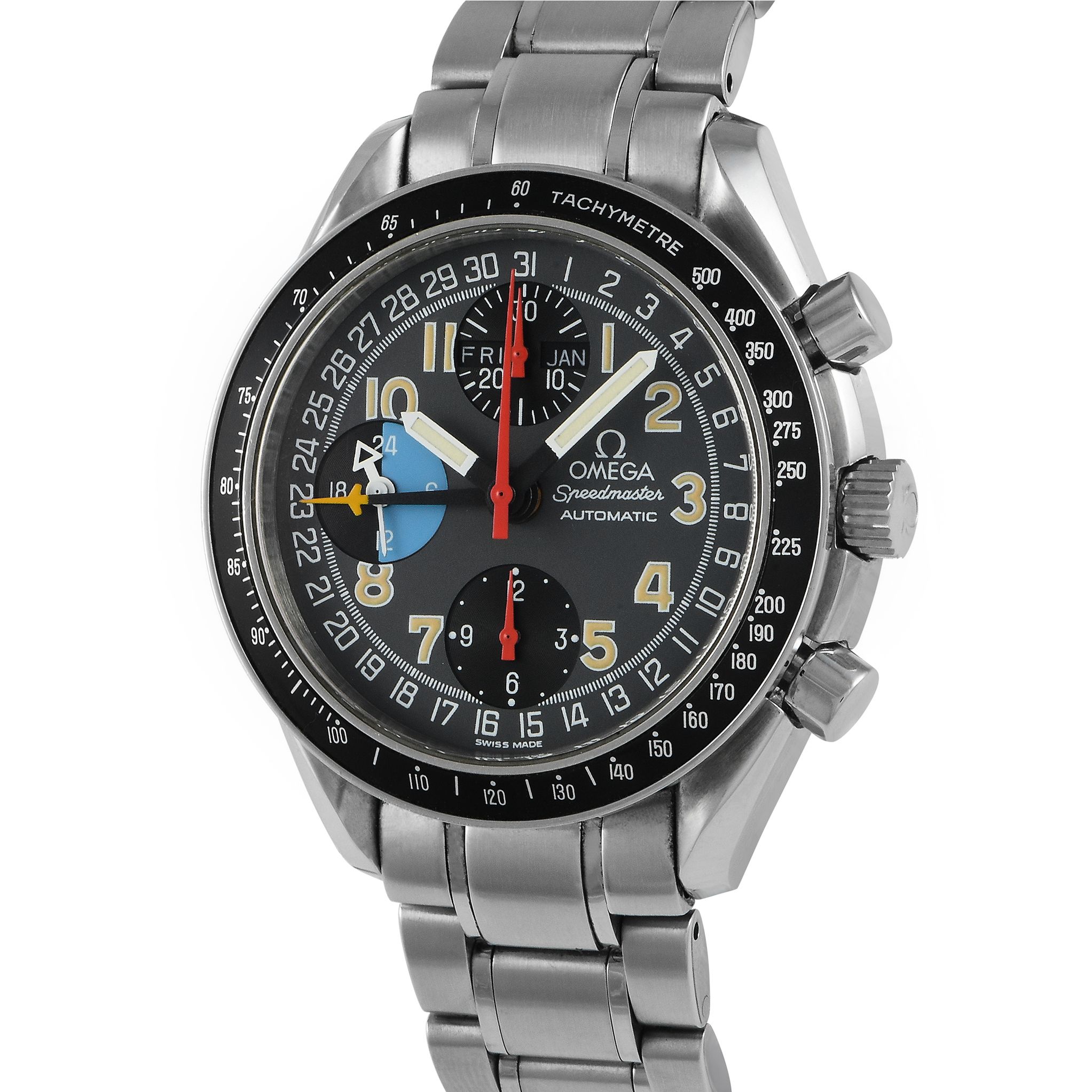 Omega Speedmaster Day-Date Watch 3520.53.00