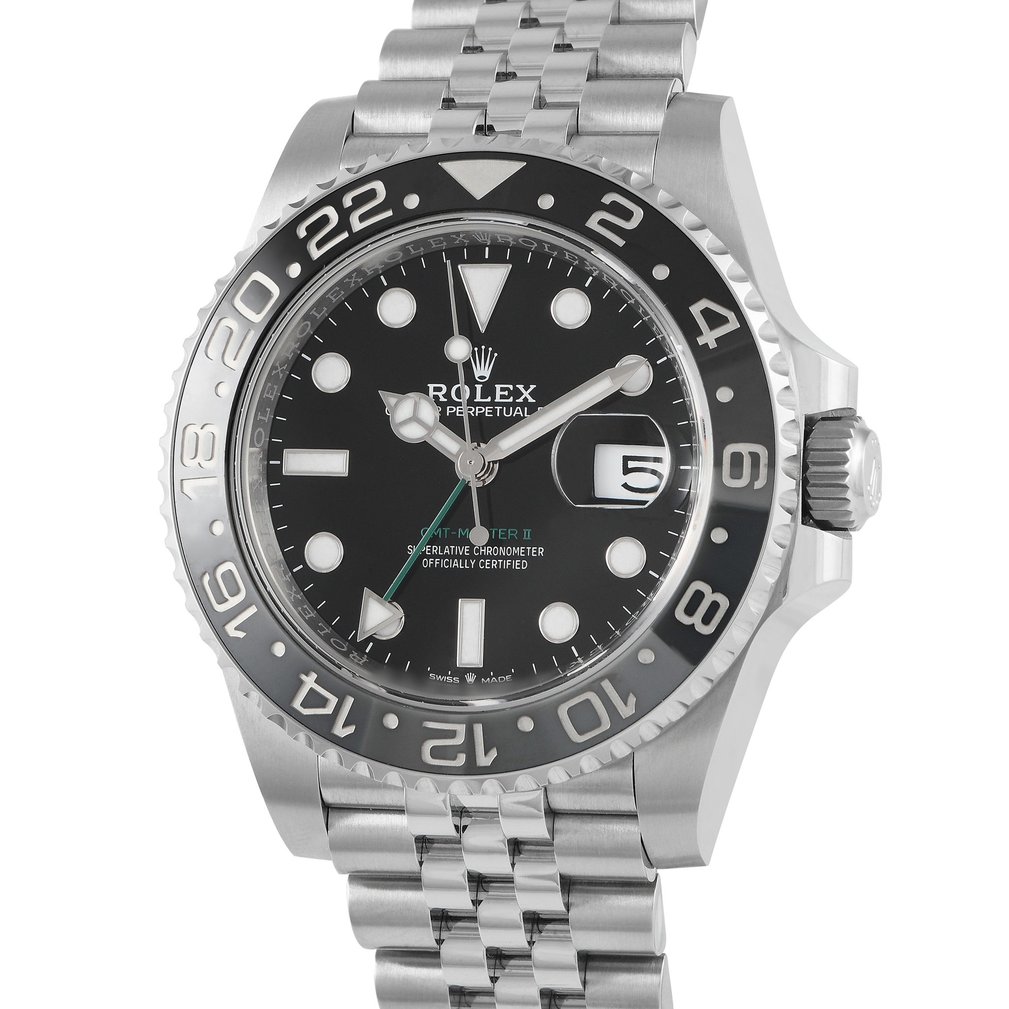 Rolex GMT-Master II 40mm Watch 126710GRNR