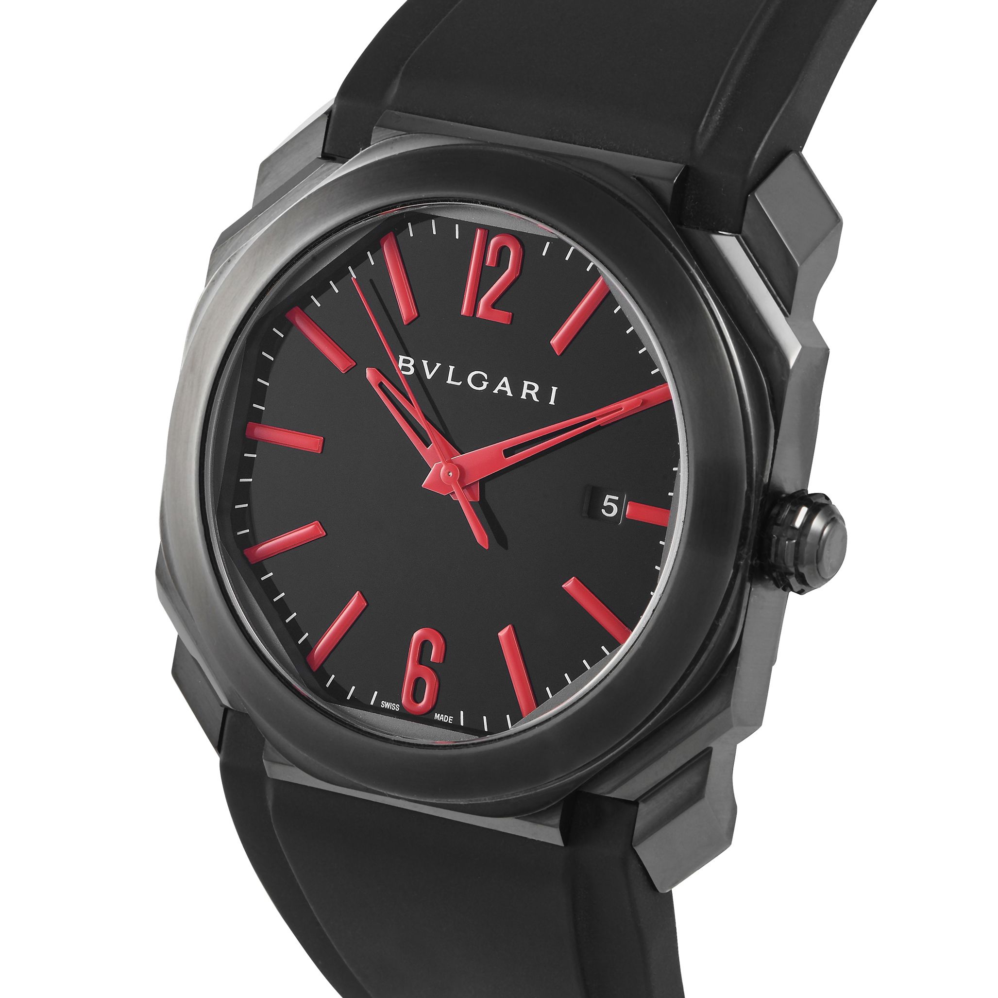 Bvlgari Octo Solotempo Ultranero Watch 102738
