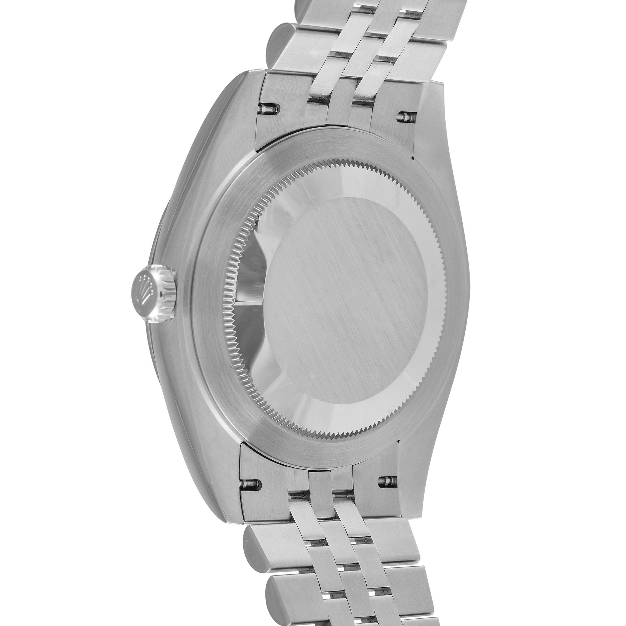 Rolex Datejust 41 White Roman Dial Watch 126300